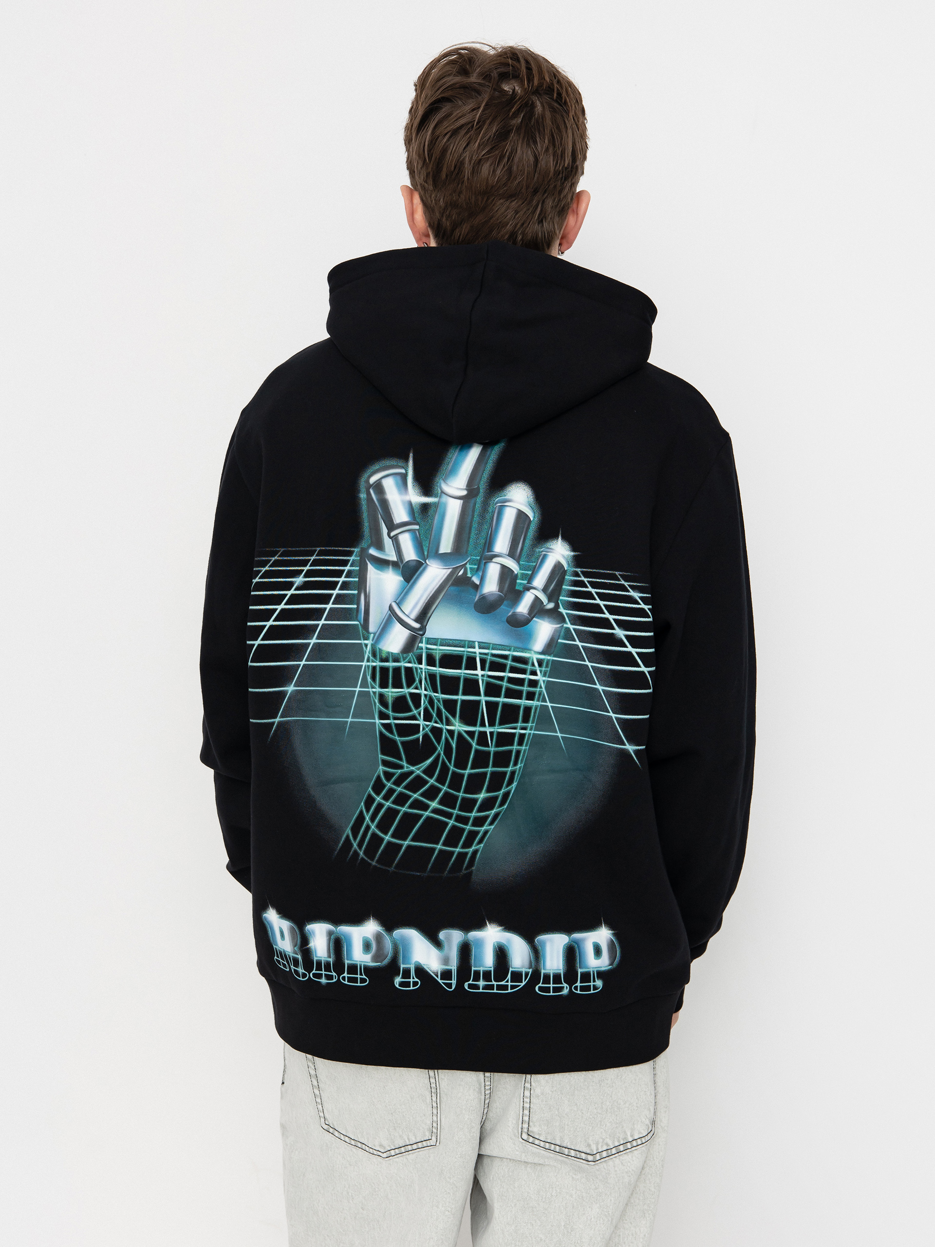 Kapucnis pulóver RipNDip Afterlife HD (black)
