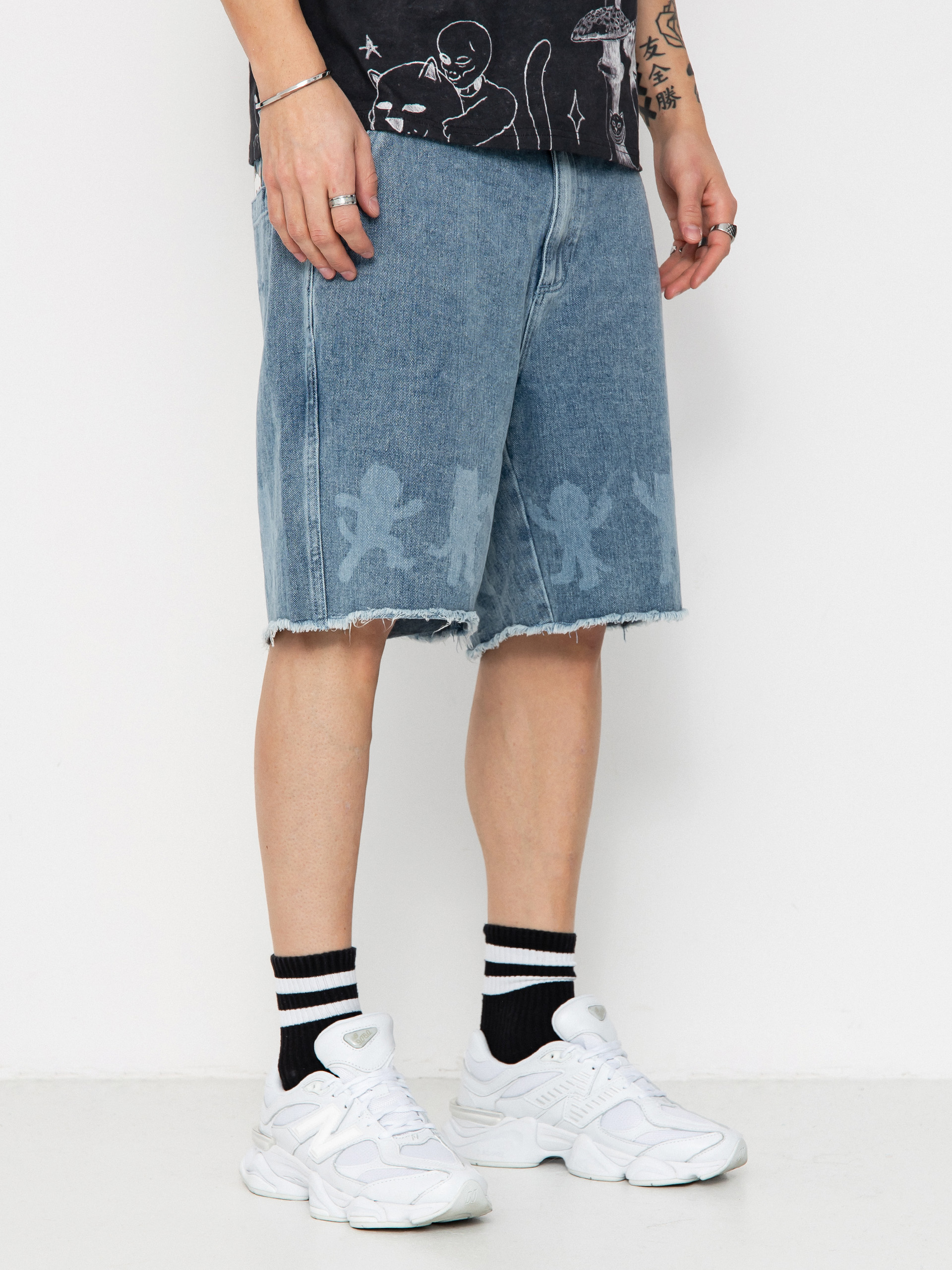 Rövidnadrág RipNDip Cosmic Nerm (medium wash)