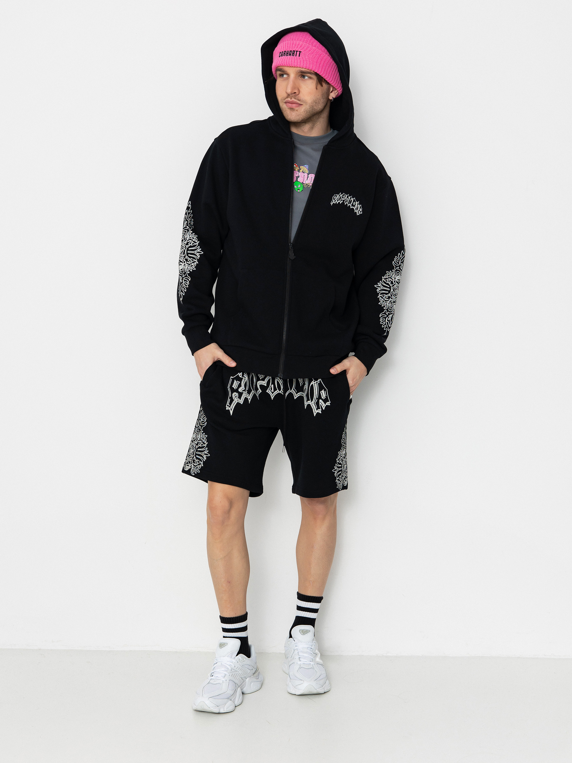 Kapucnis pulóver RipNDip Mother Nerm ZHD (black)