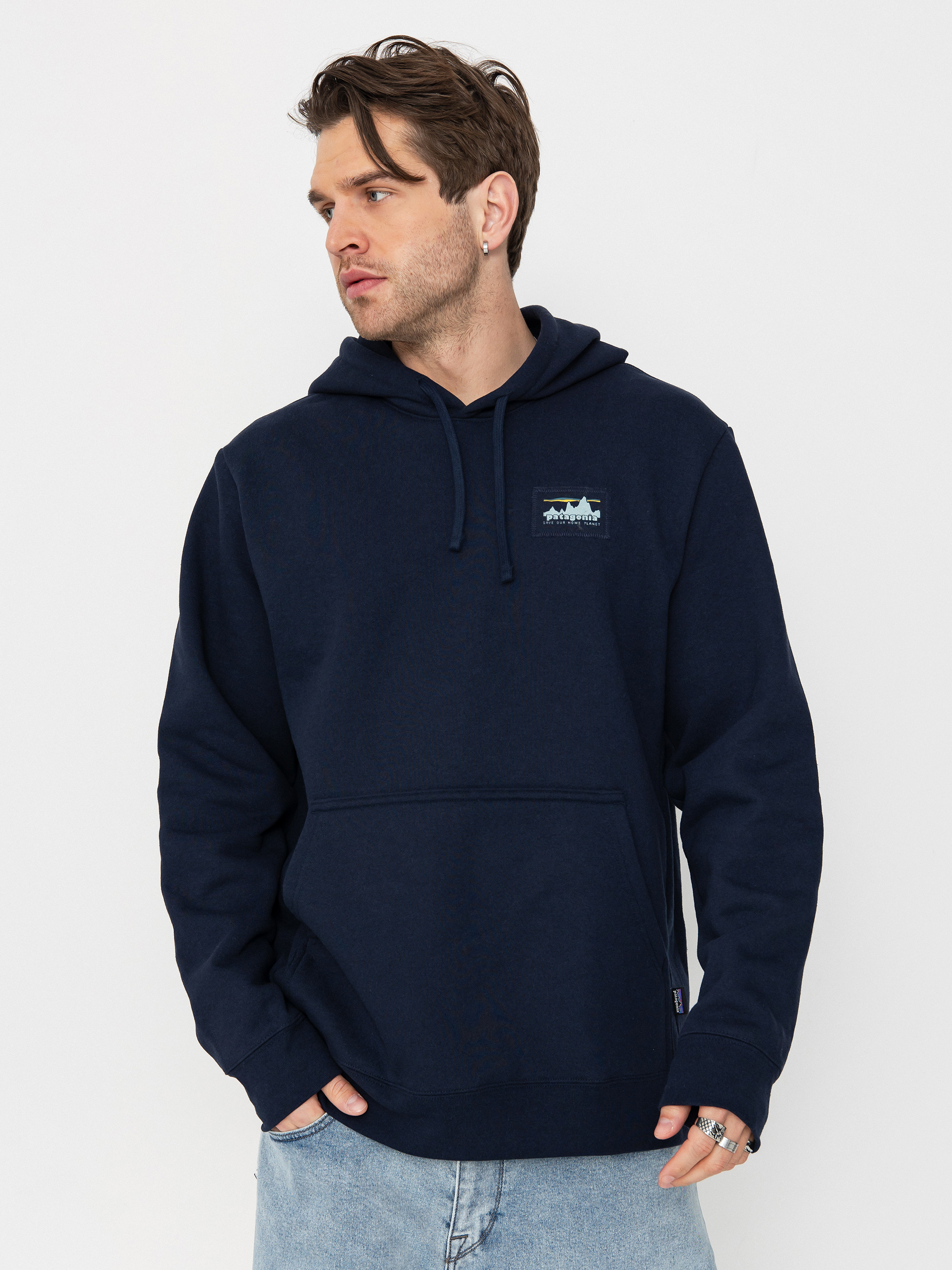 Kapucnis pulóver Patagonia 73 Skyline Uprisal HD (new navy)