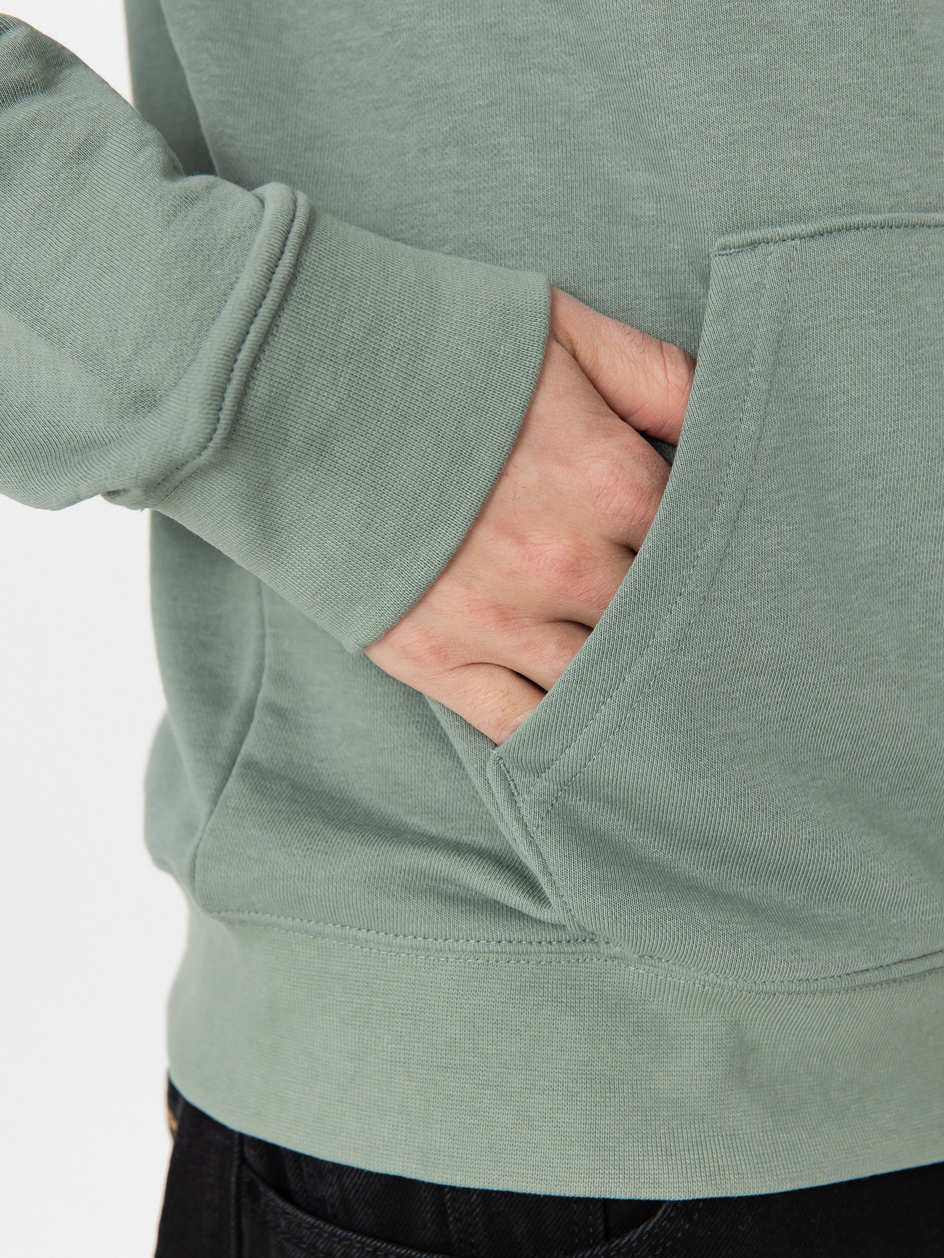 Kapucnis pulóver Quiksilver Graphic Mix HD (chinois green)