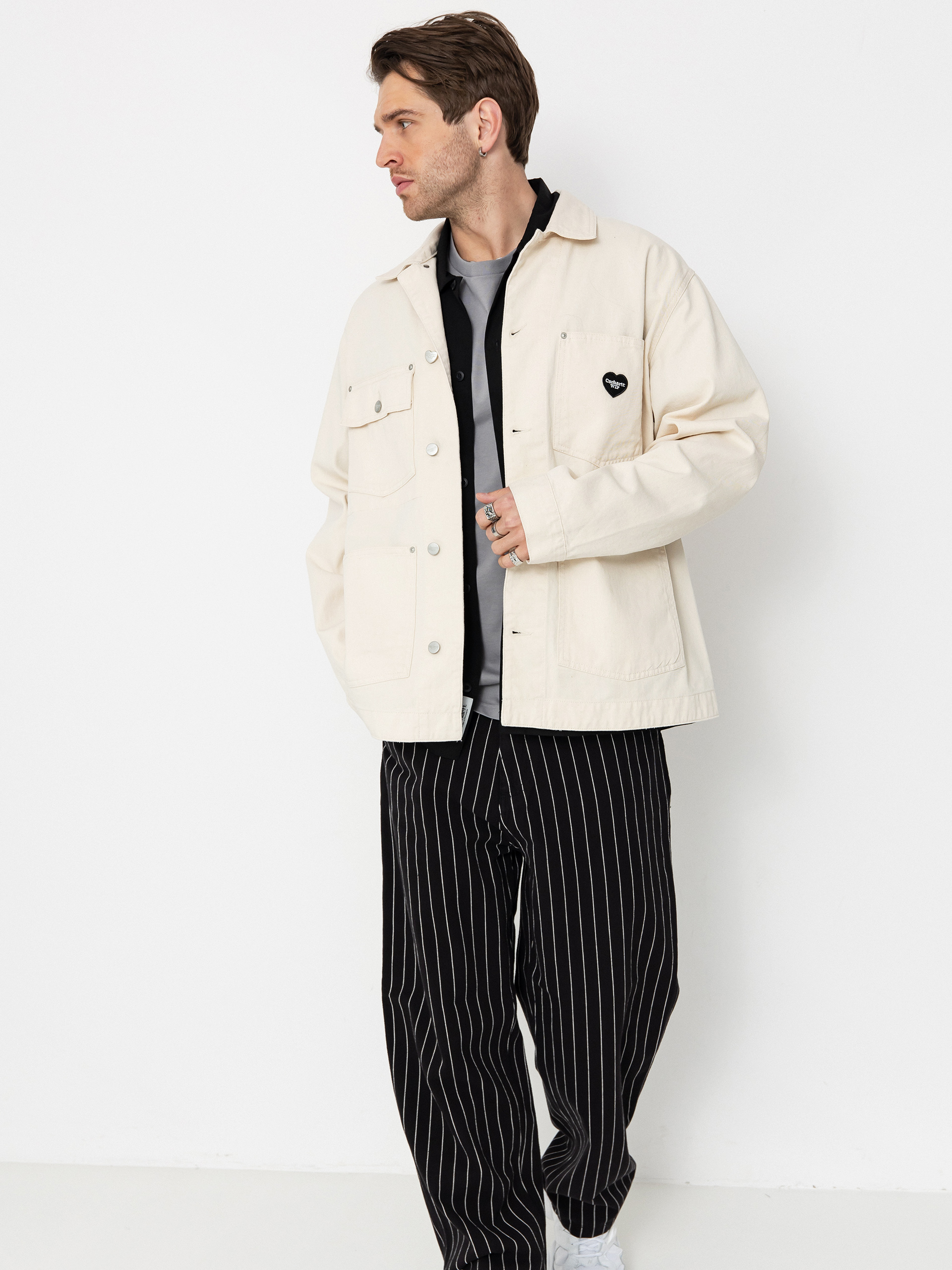 Carhartt WIP Drewe Chore Coat Dzseki (natural)