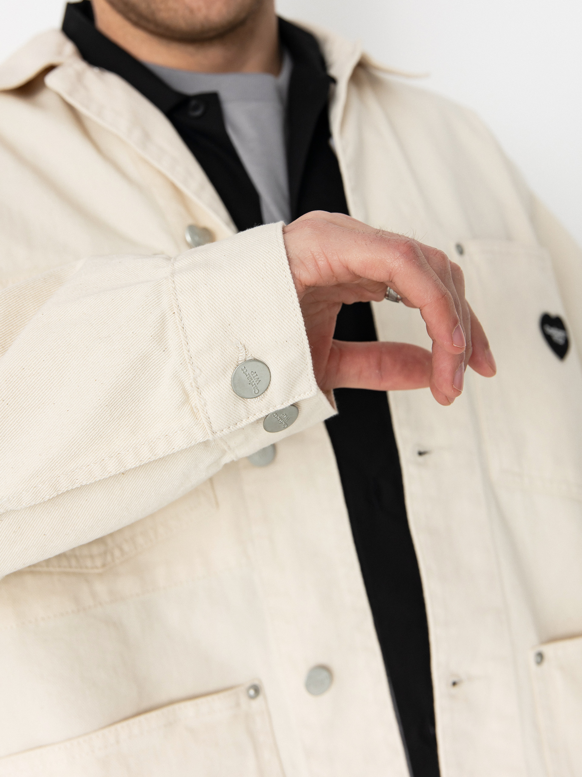 Carhartt WIP Drewe Chore Coat Dzseki (natural)