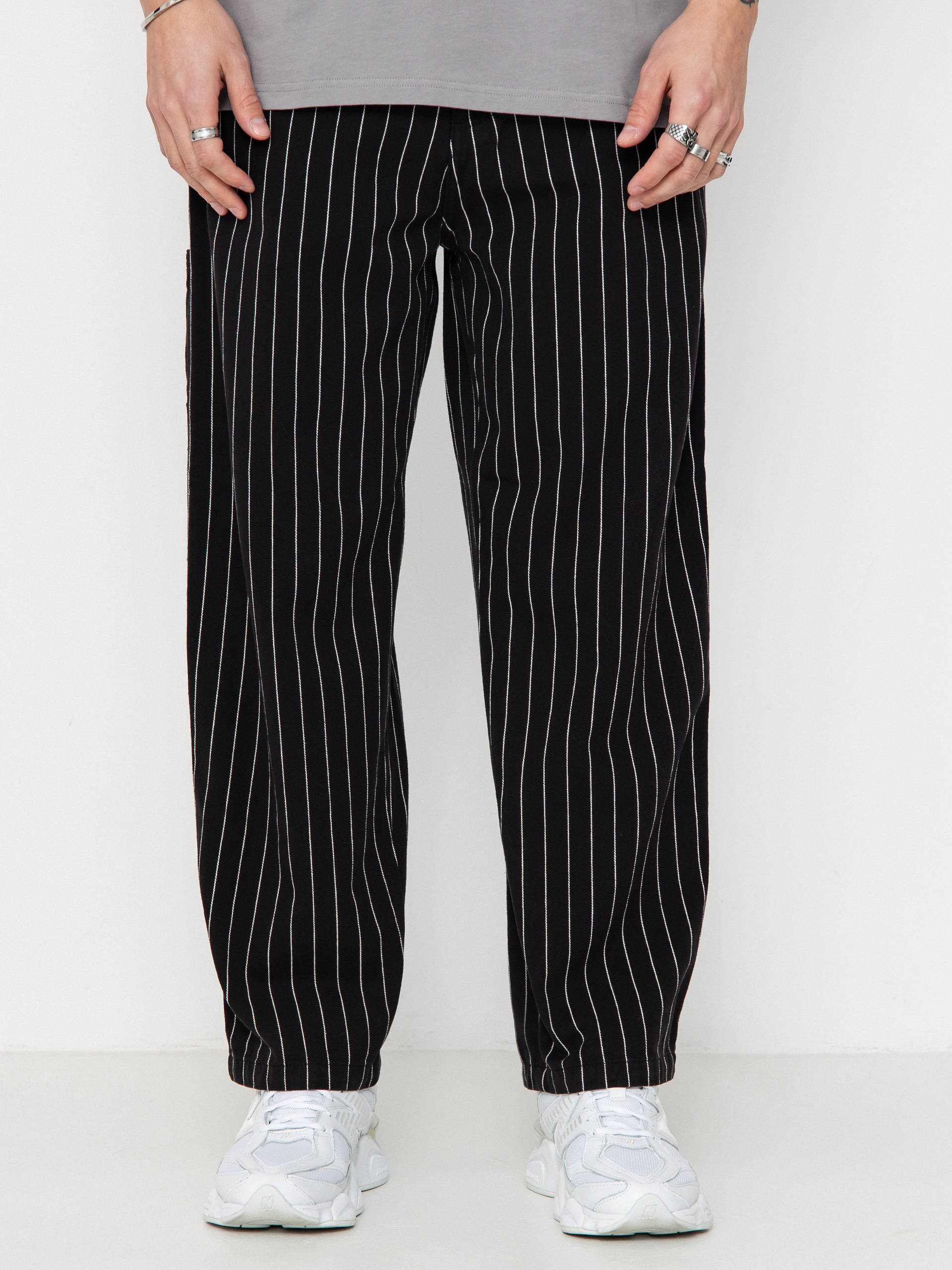 Carhartt WIP OG Single Knee Kisnadrág (seaton stripe/black/wax)