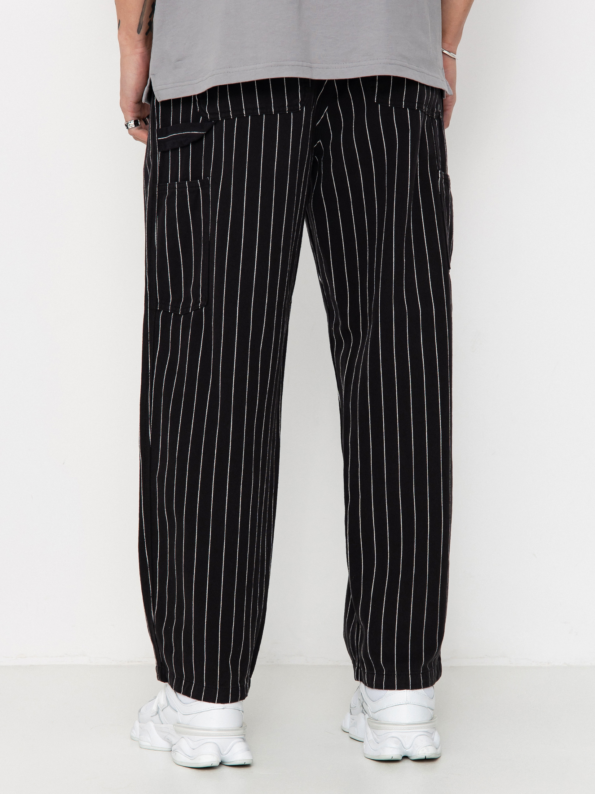 Carhartt WIP OG Single Knee Kisnadrág (seaton stripe/black/wax)