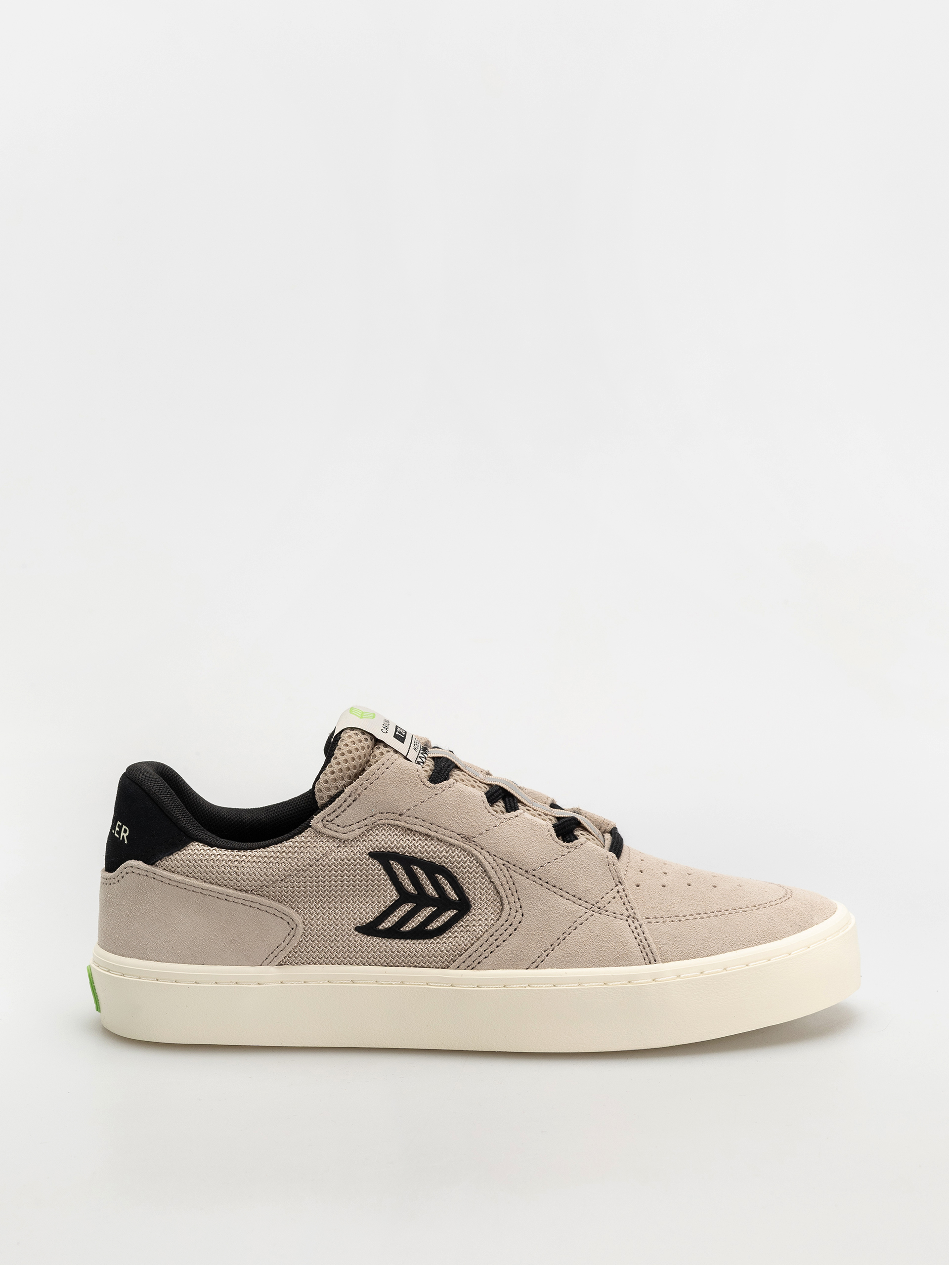 Cariuma T20 Pro Cipők (plaza taupe suede and mesh black logo)