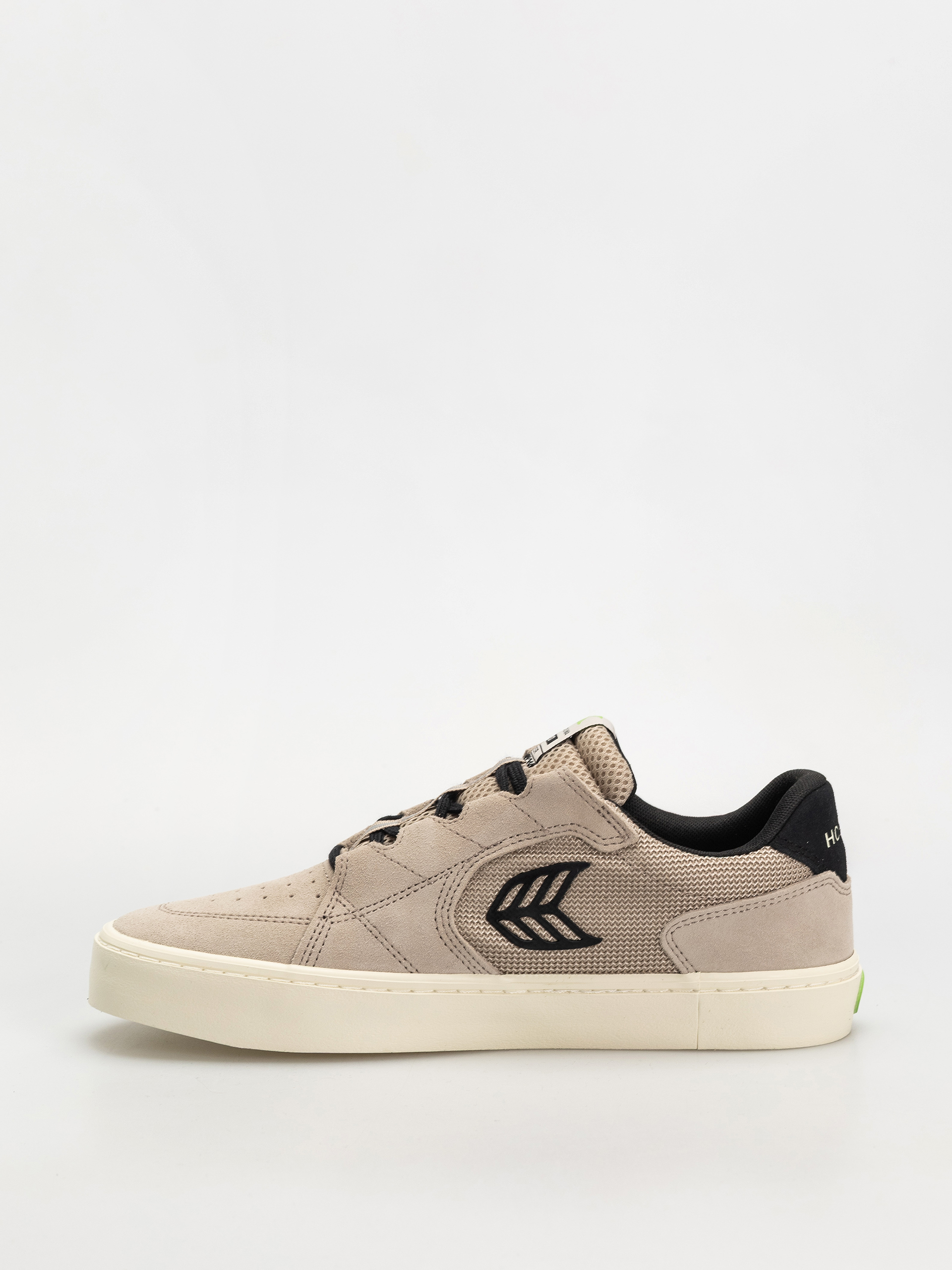 Cariuma T20 Pro Cipők (plaza taupe suede and mesh black logo)