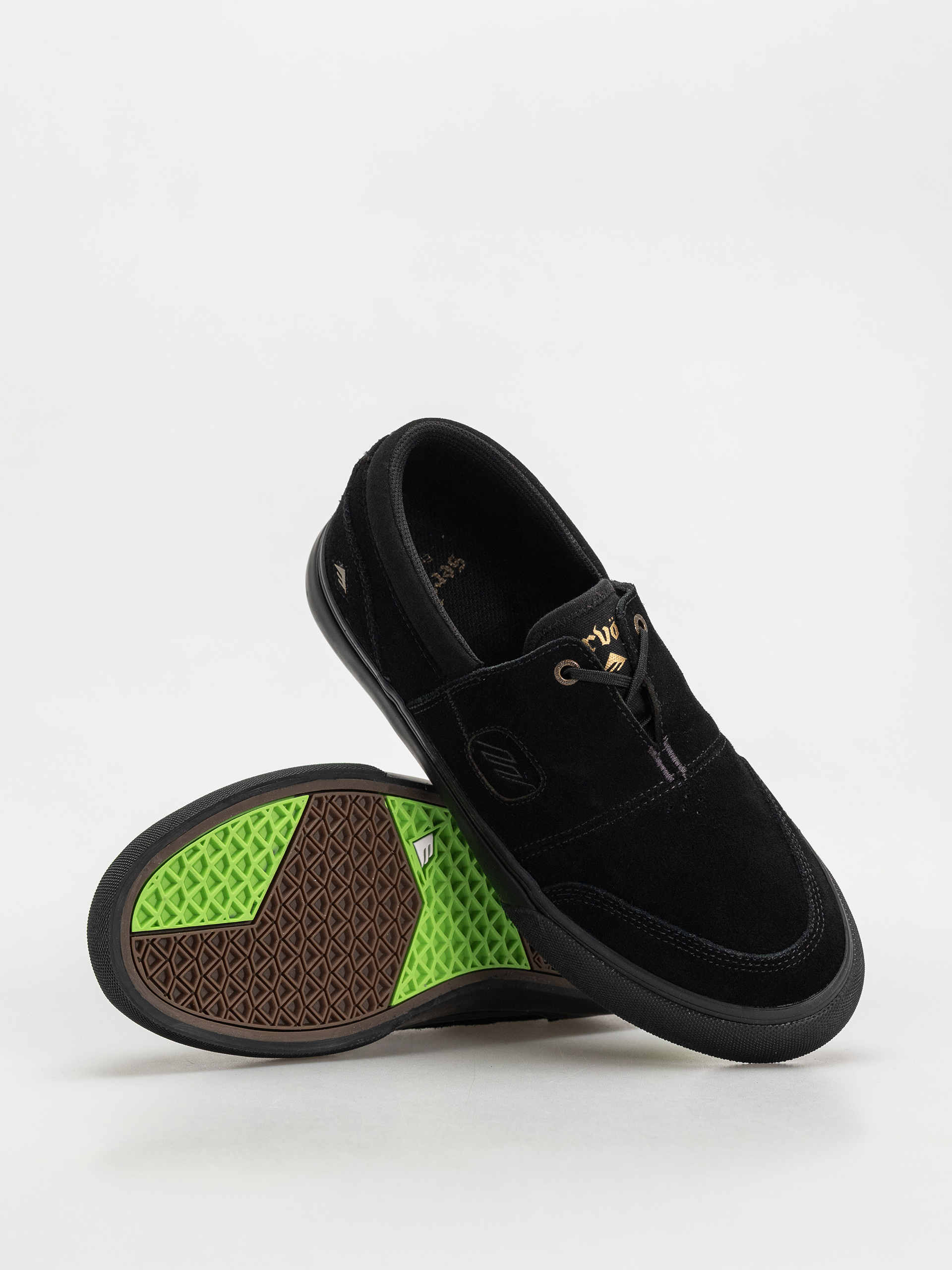 Emerica Servold Cipők (black/black)