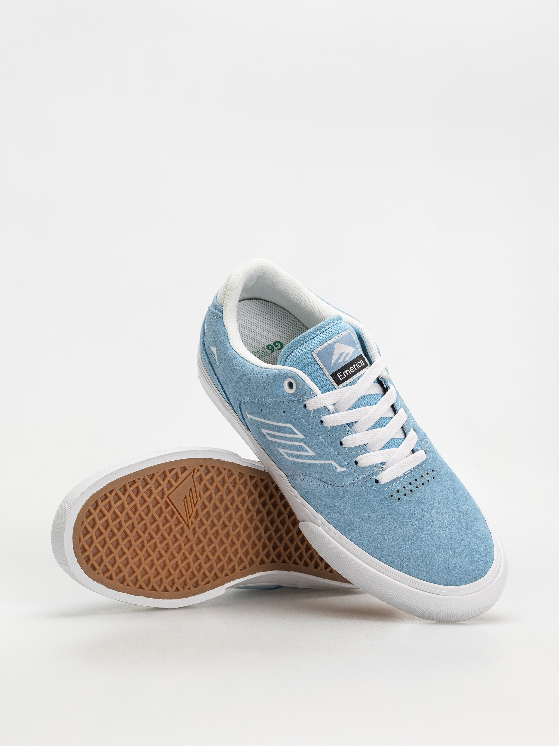 Emerica The Low Vulc Cipők (blue/white)