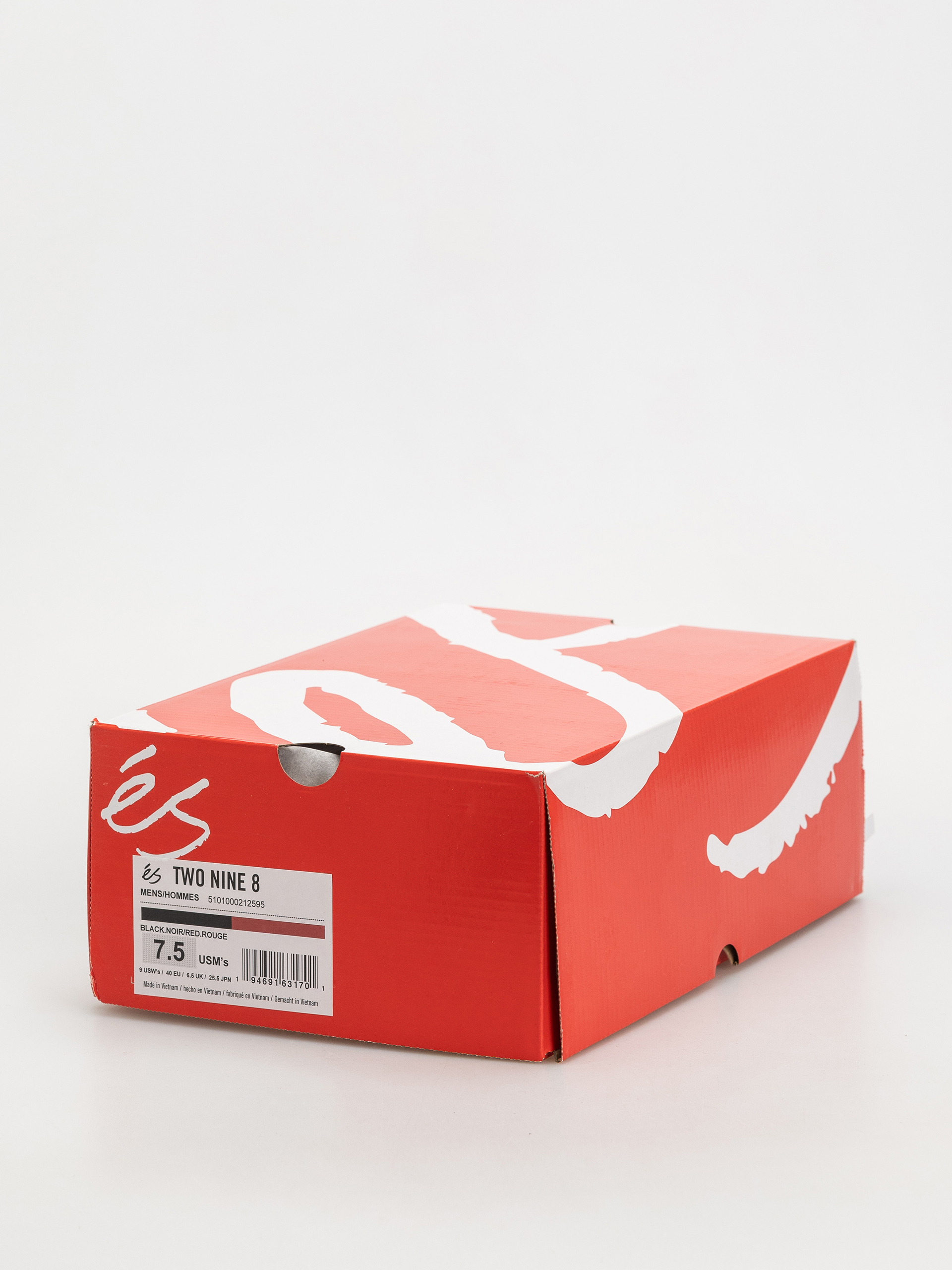 eS Two Nine 8 Cipők (black/red)