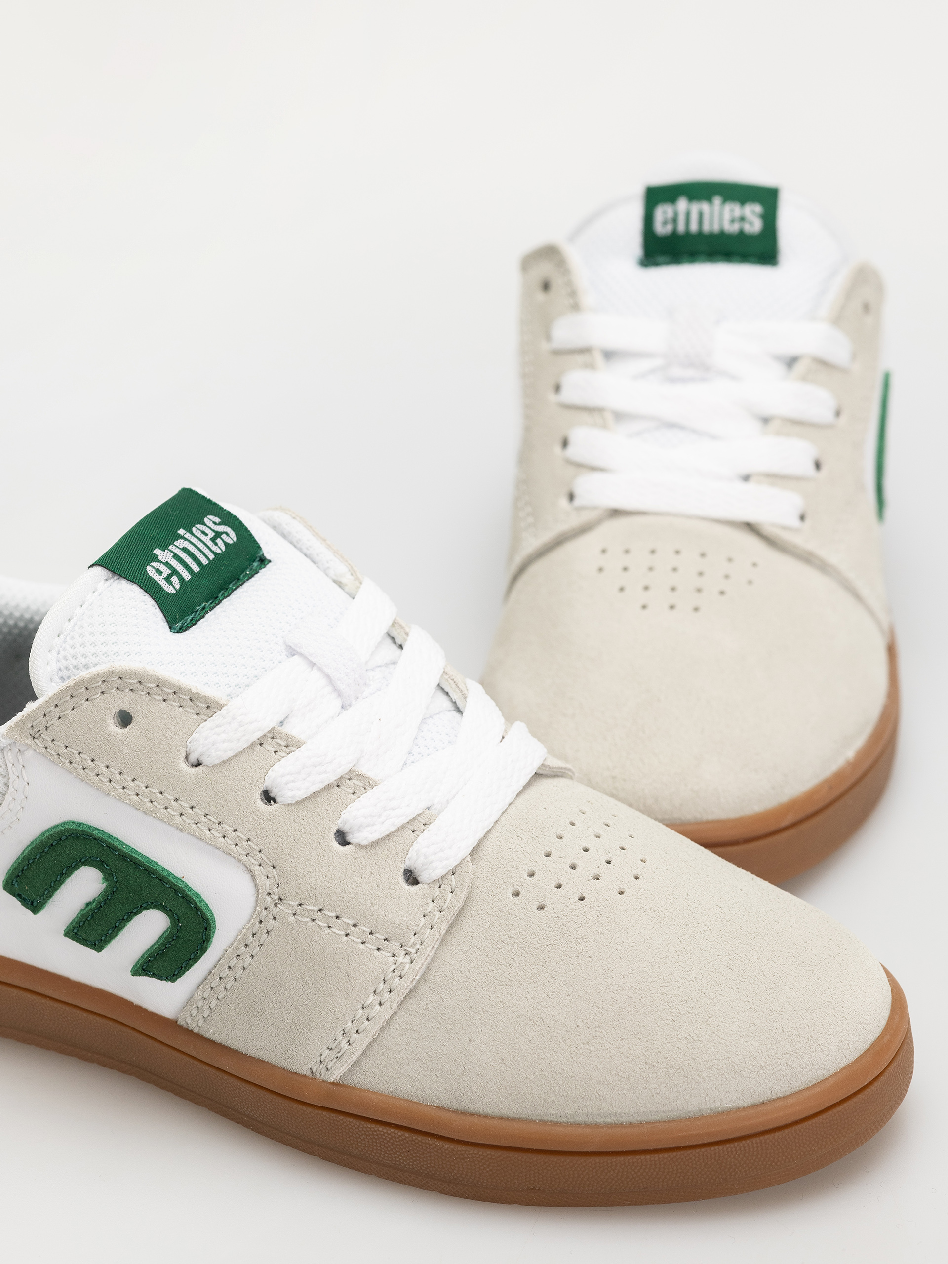 Etnies Kids Cresta JR Cipők (white/green/gum)