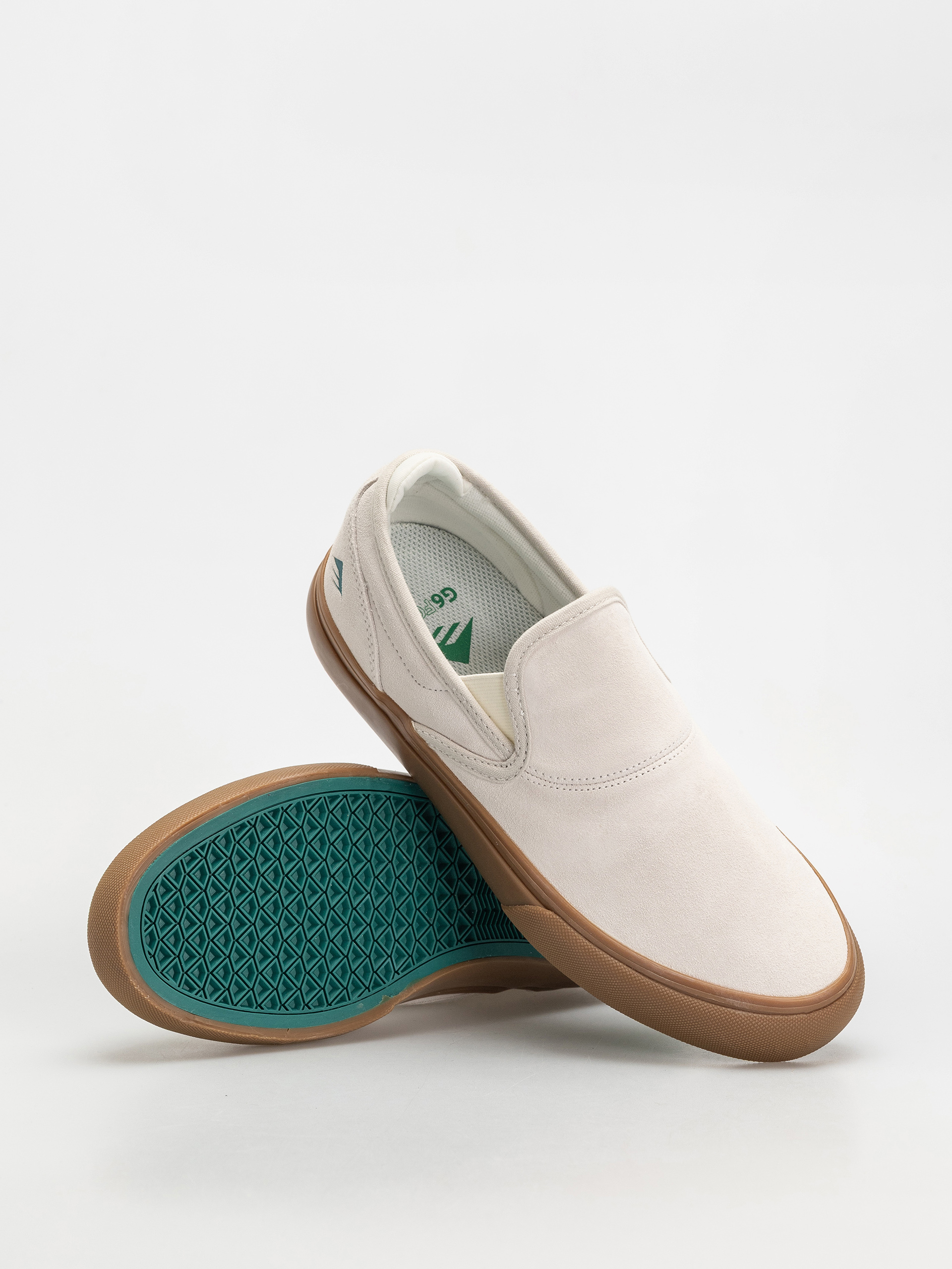 Cipők Emerica Wino G6 Slip On (white/tan)