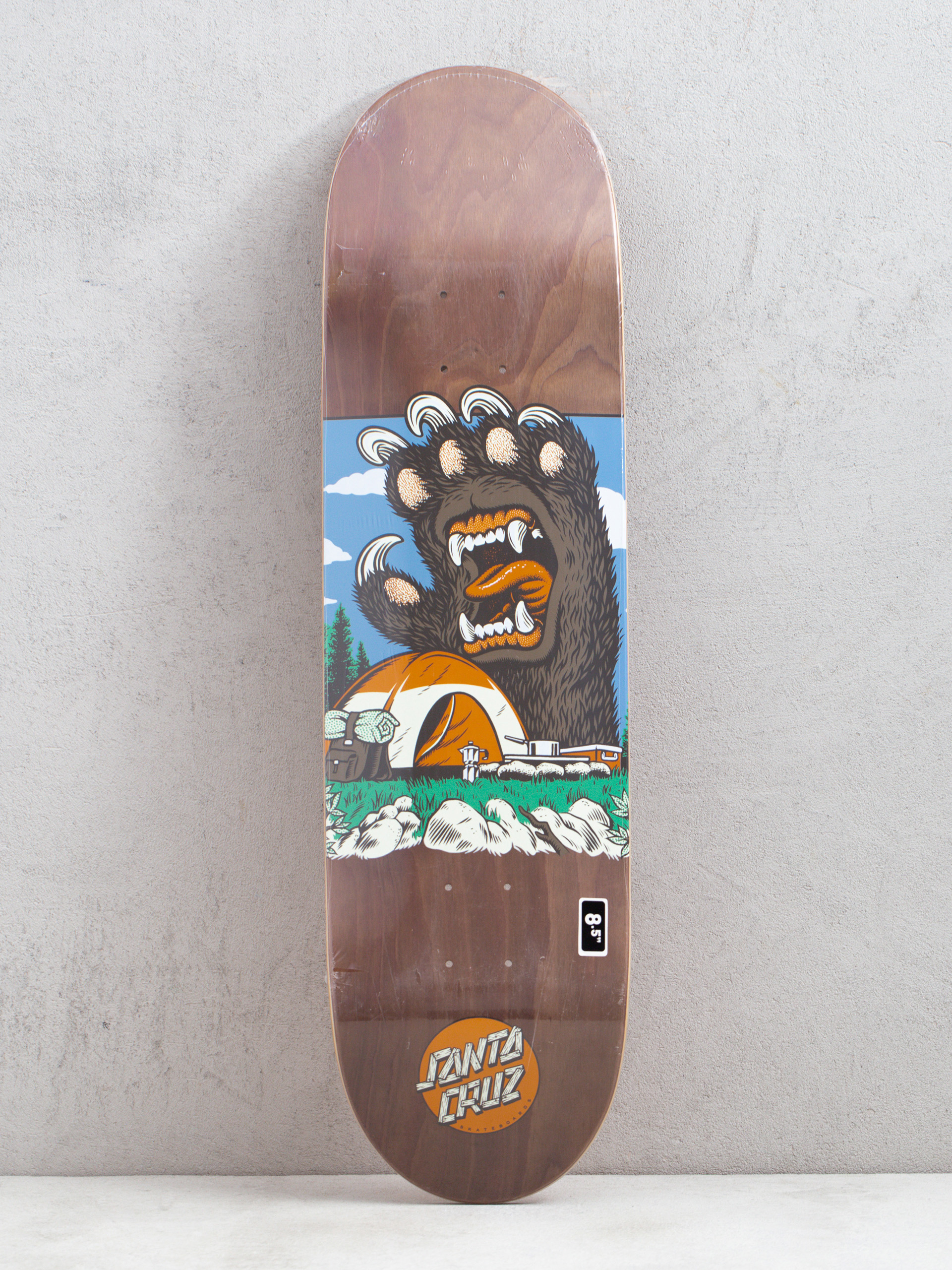 Santa Cruz Screaming Grizzly Gördeszka lap (brown)