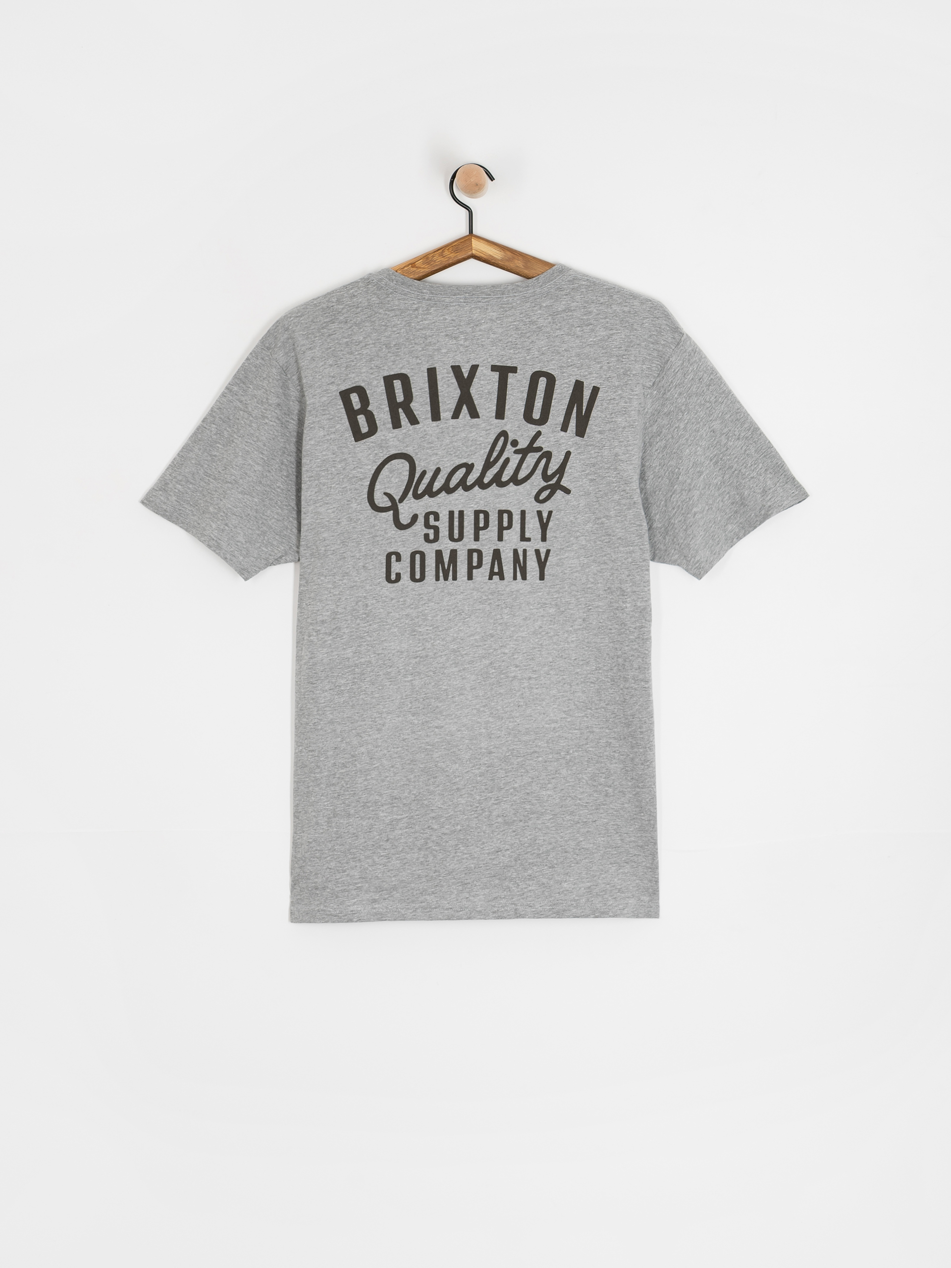 Brixton Hubal Tlrt Pu00f3lu00f3 (heather grey)