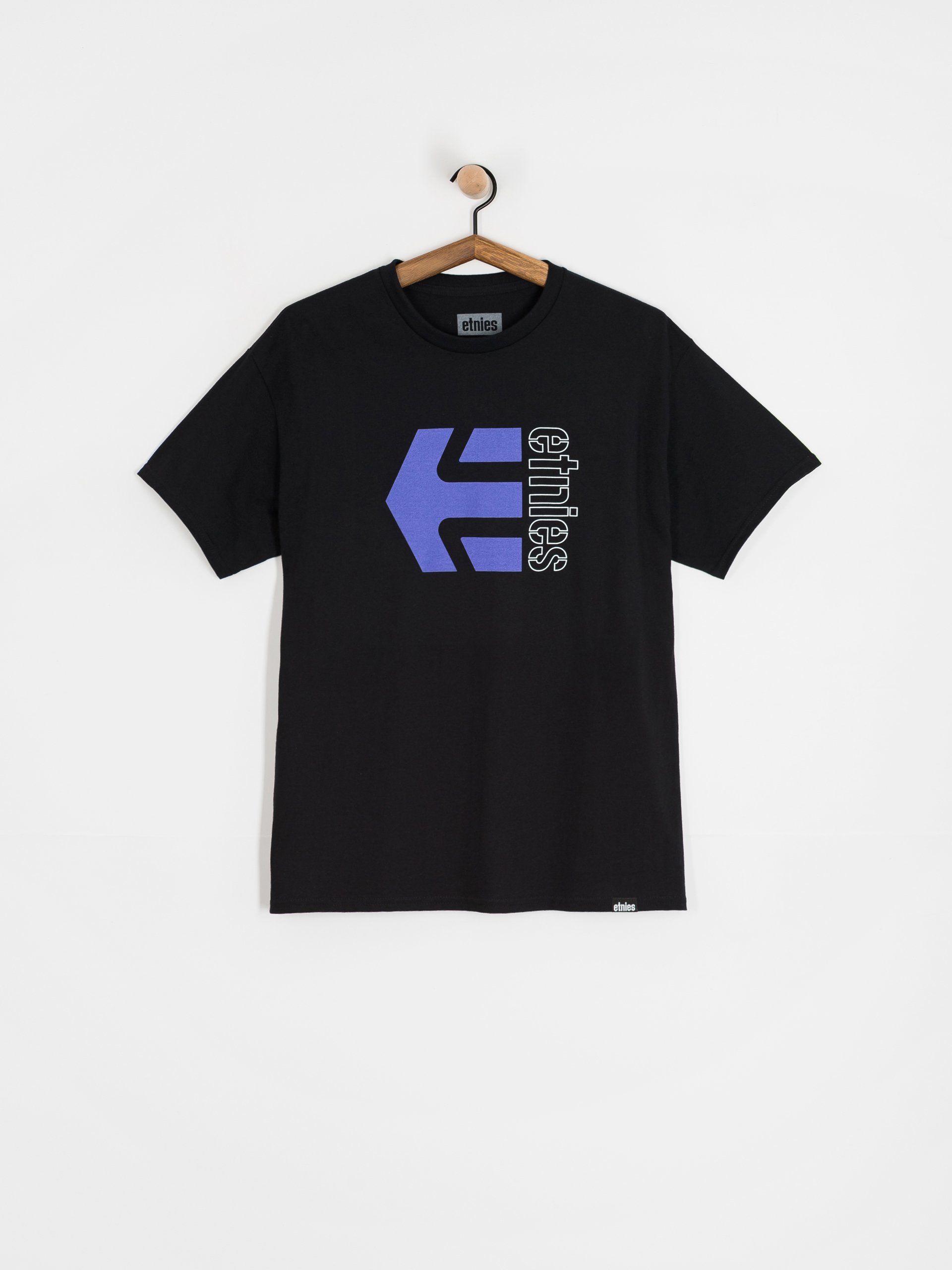 Etnies Corp Combo Póló (black/blue/white)