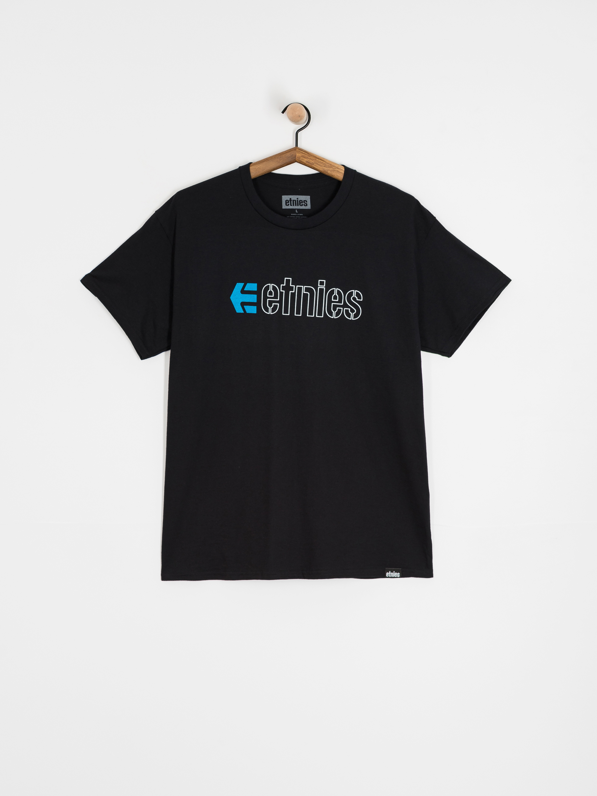Etnies Ecorp Póló (black/blue/white)