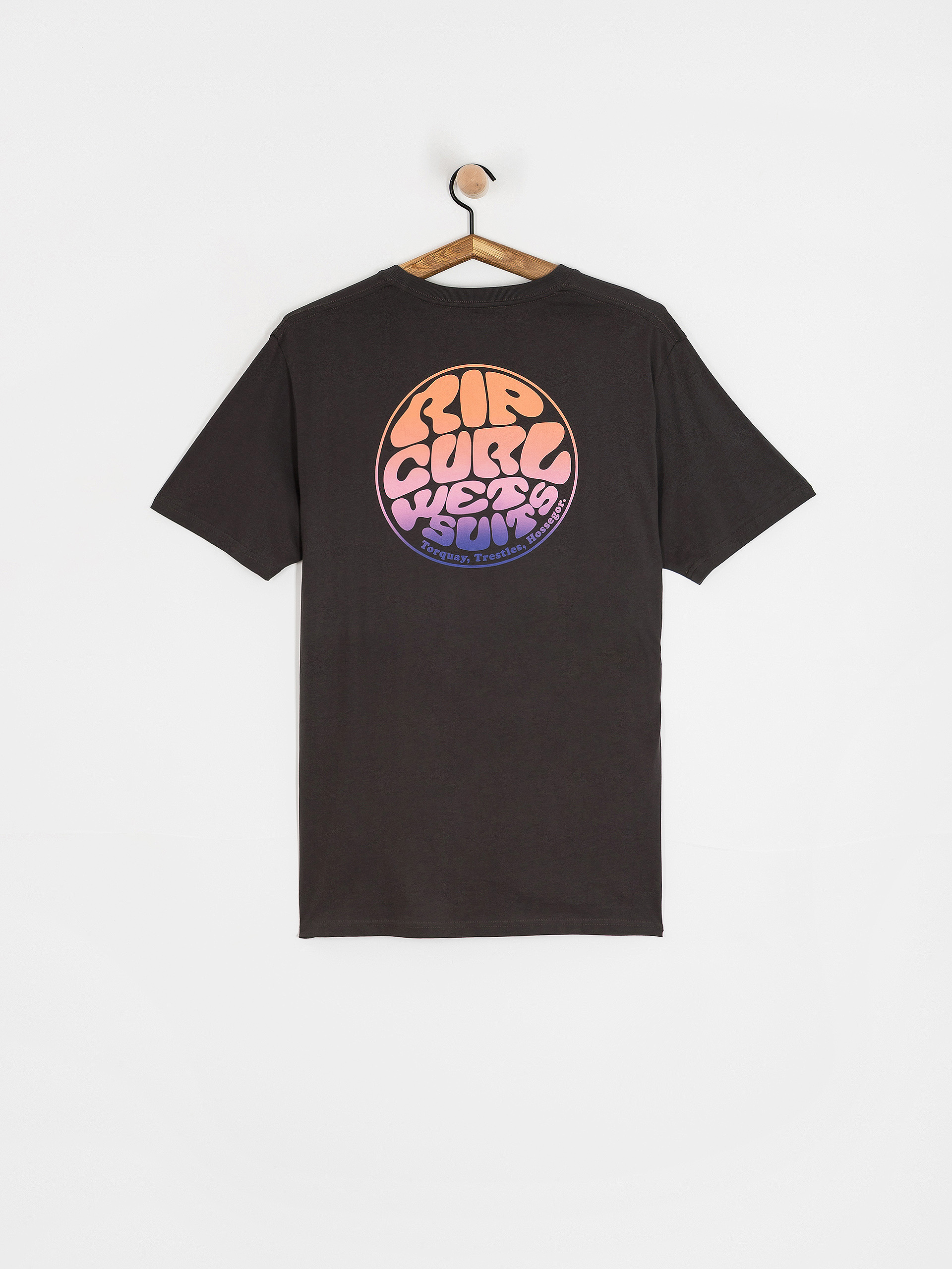 Rip Curl Wettie Passage Icon Póló (washed black)