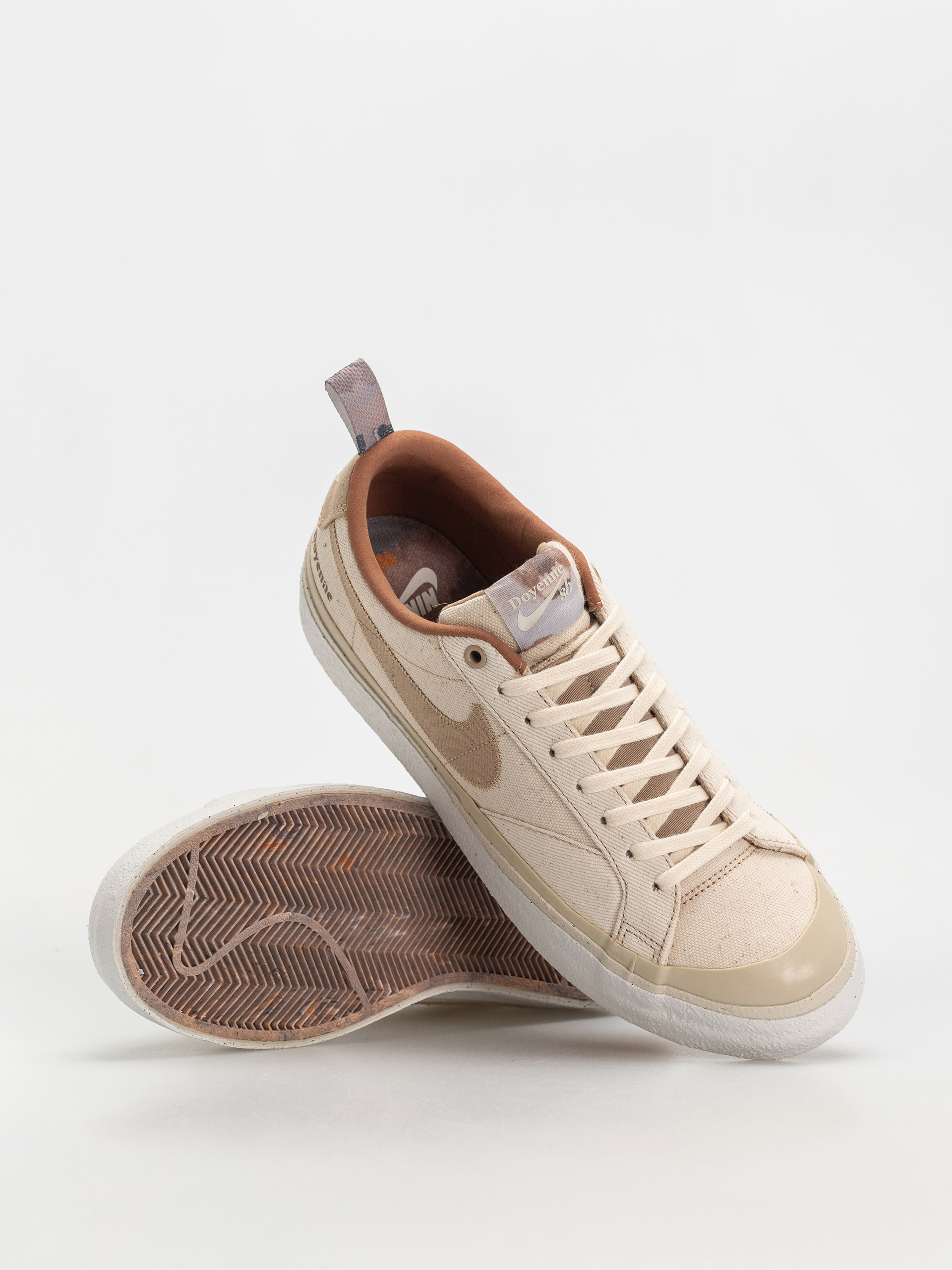 Nike SB Blazer Low X Doyenne Cipők (coconut milk/rattan limestone rattan)