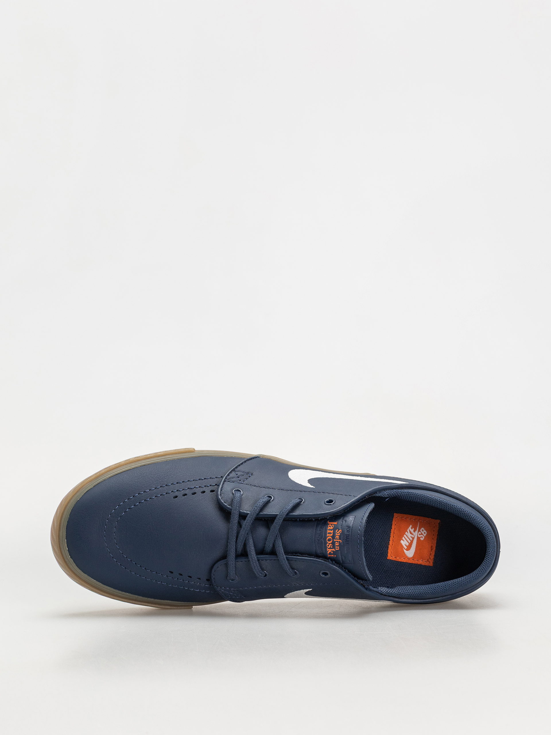 Nike SB Zoom Janoski Og+ Iso Cipők (navy/white navy gum light brown)