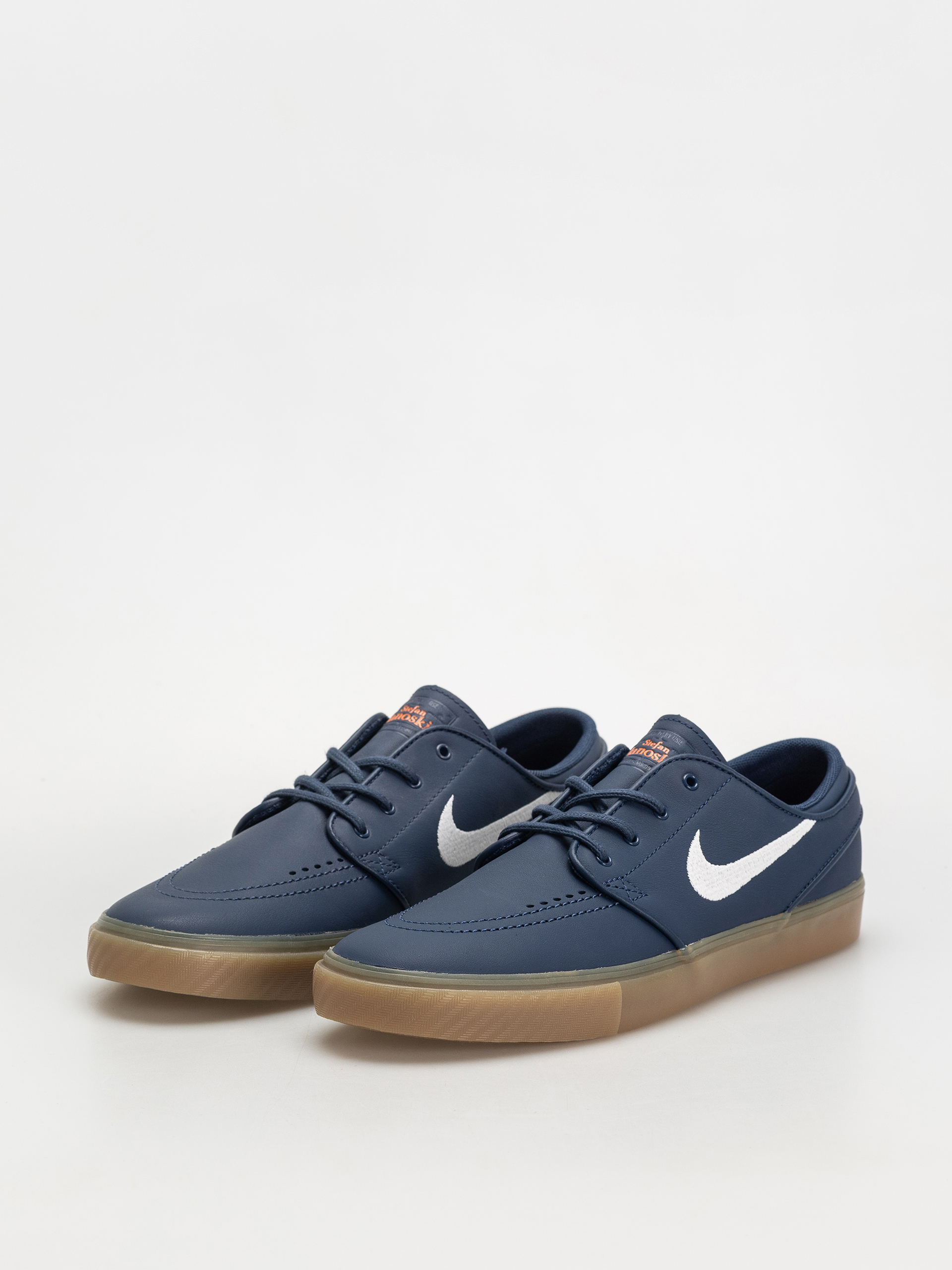 Nike SB Zoom Janoski Og+ Iso Cipők (navy/white navy gum light brown)