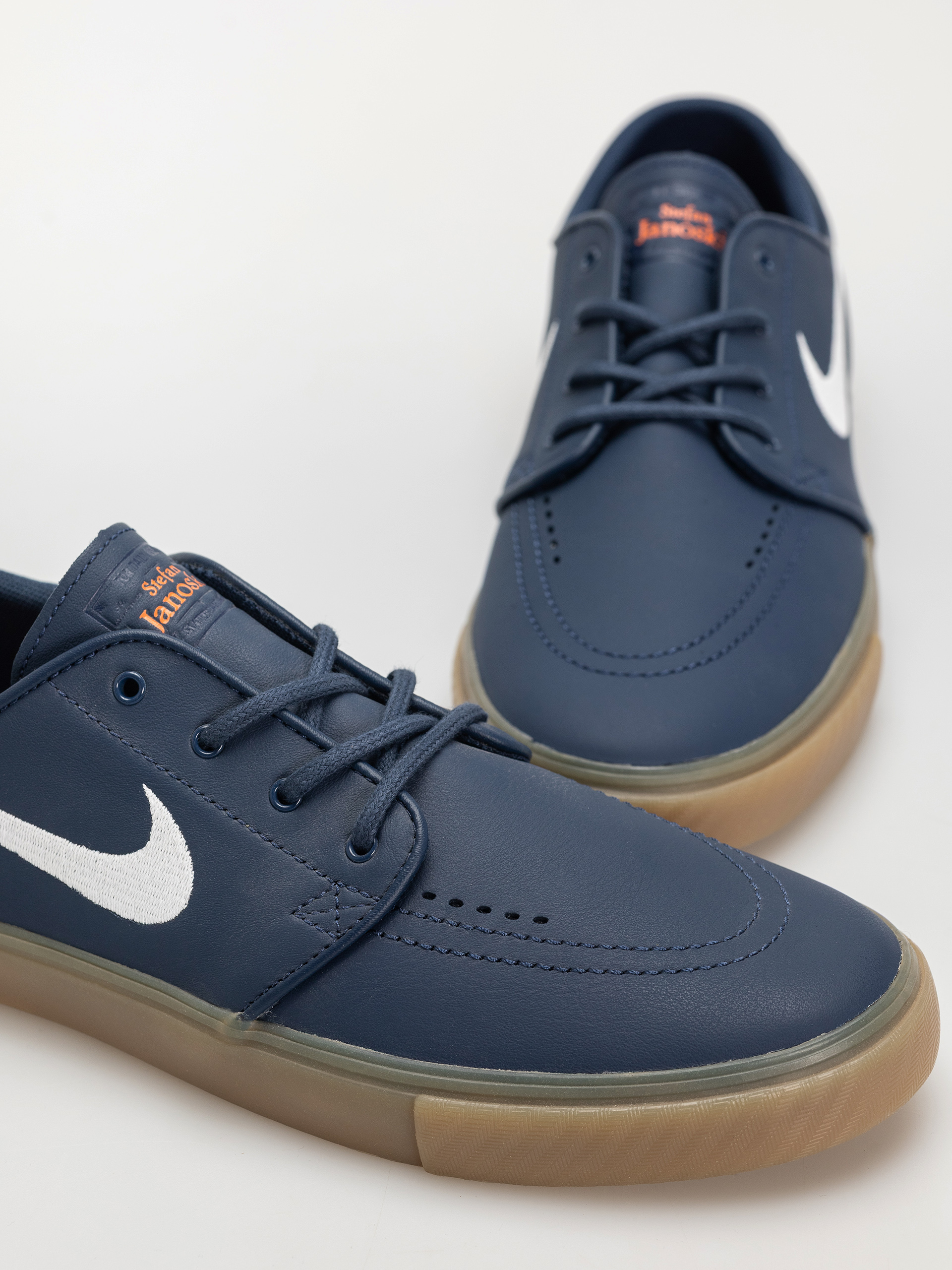 Nike SB Zoom Janoski Og+ Iso Cipők (navy/white navy gum light brown)