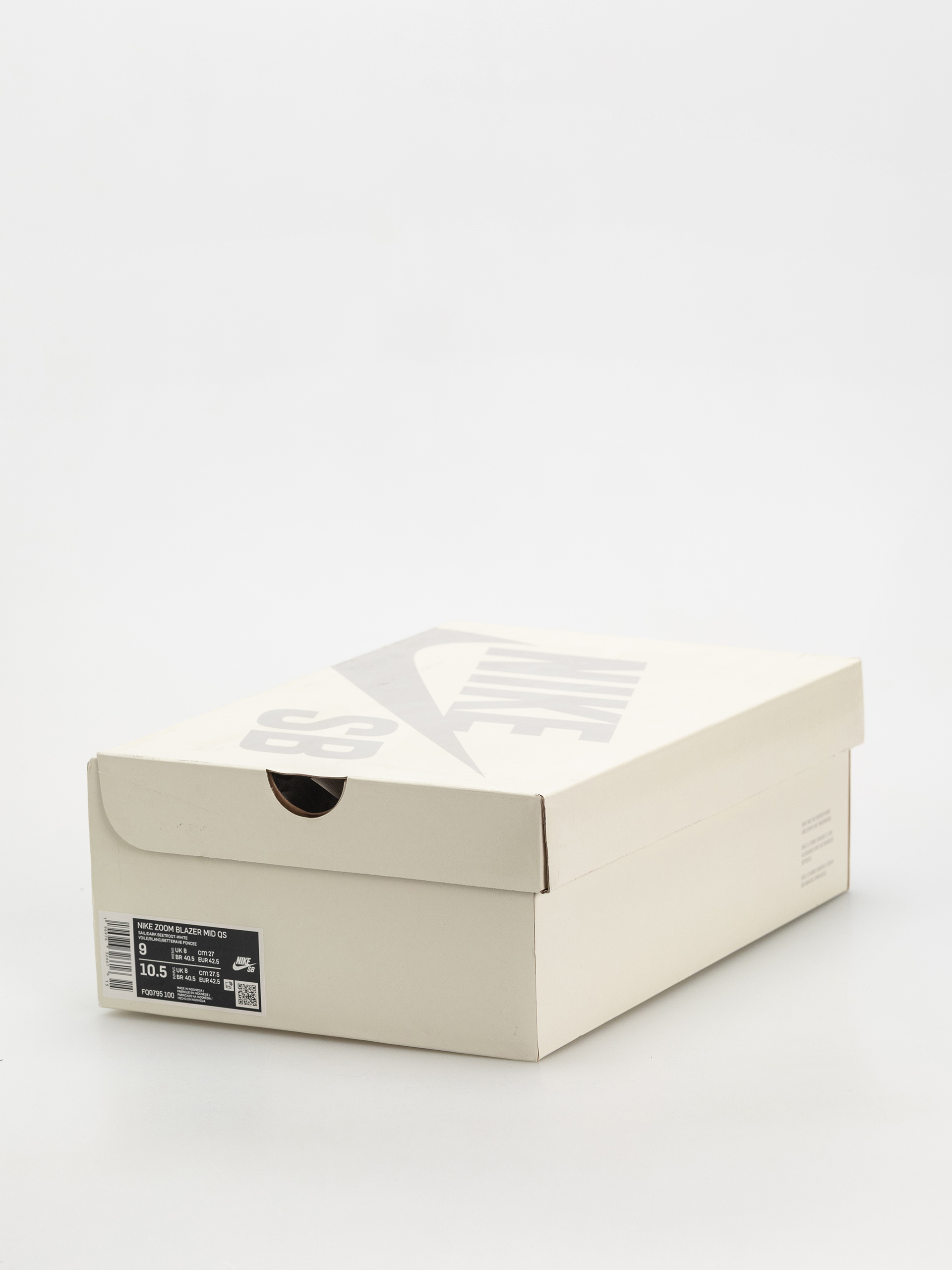 Nike SB Zoom Blazer Mid Welcome Skateboarding Cipők (sail/dark beetroot/white)