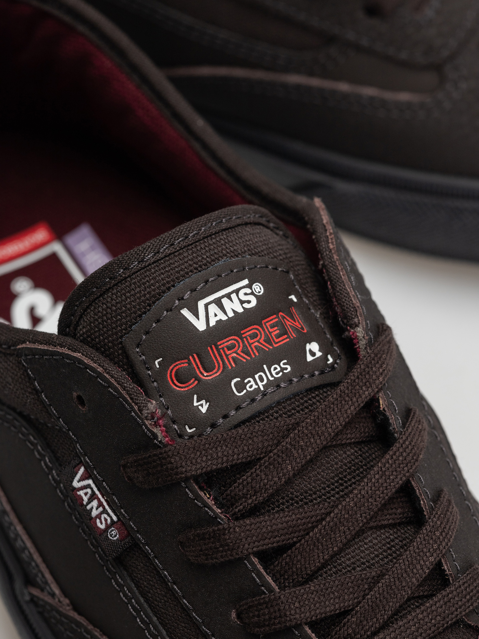 Cipők Vans Skate Curren Caples (dark brown)