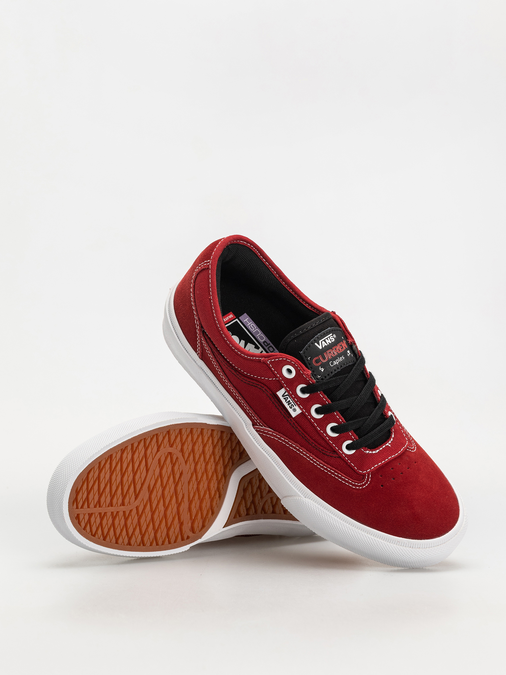 Cipők Vans Skate Curren Caples (red/white)