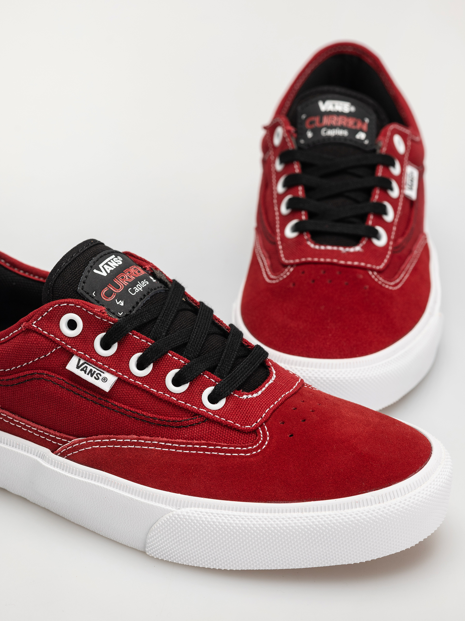 Cipők Vans Skate Curren Caples (red/white)