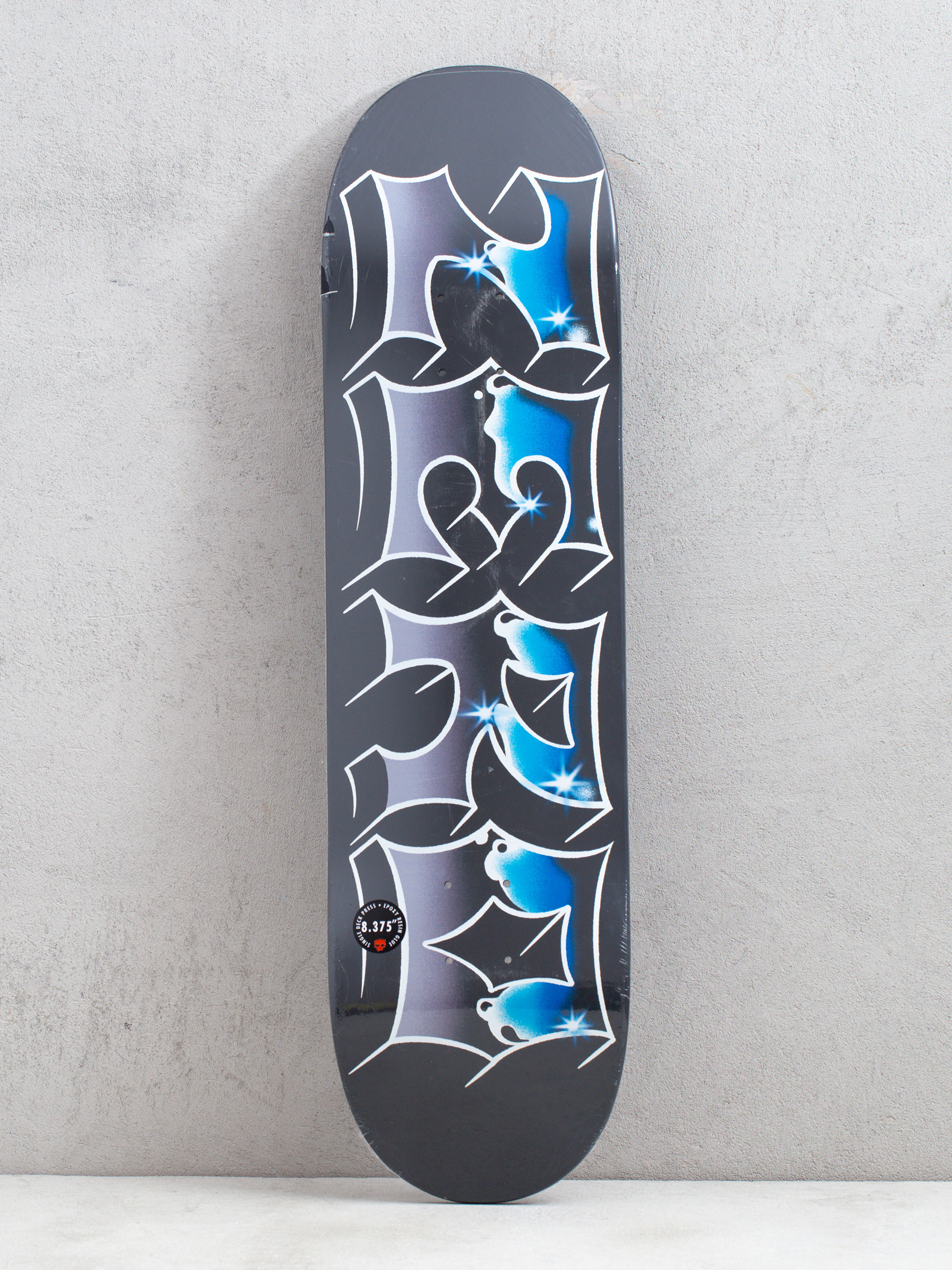 Gördeszka lap Zero Chrome Logo (all black)