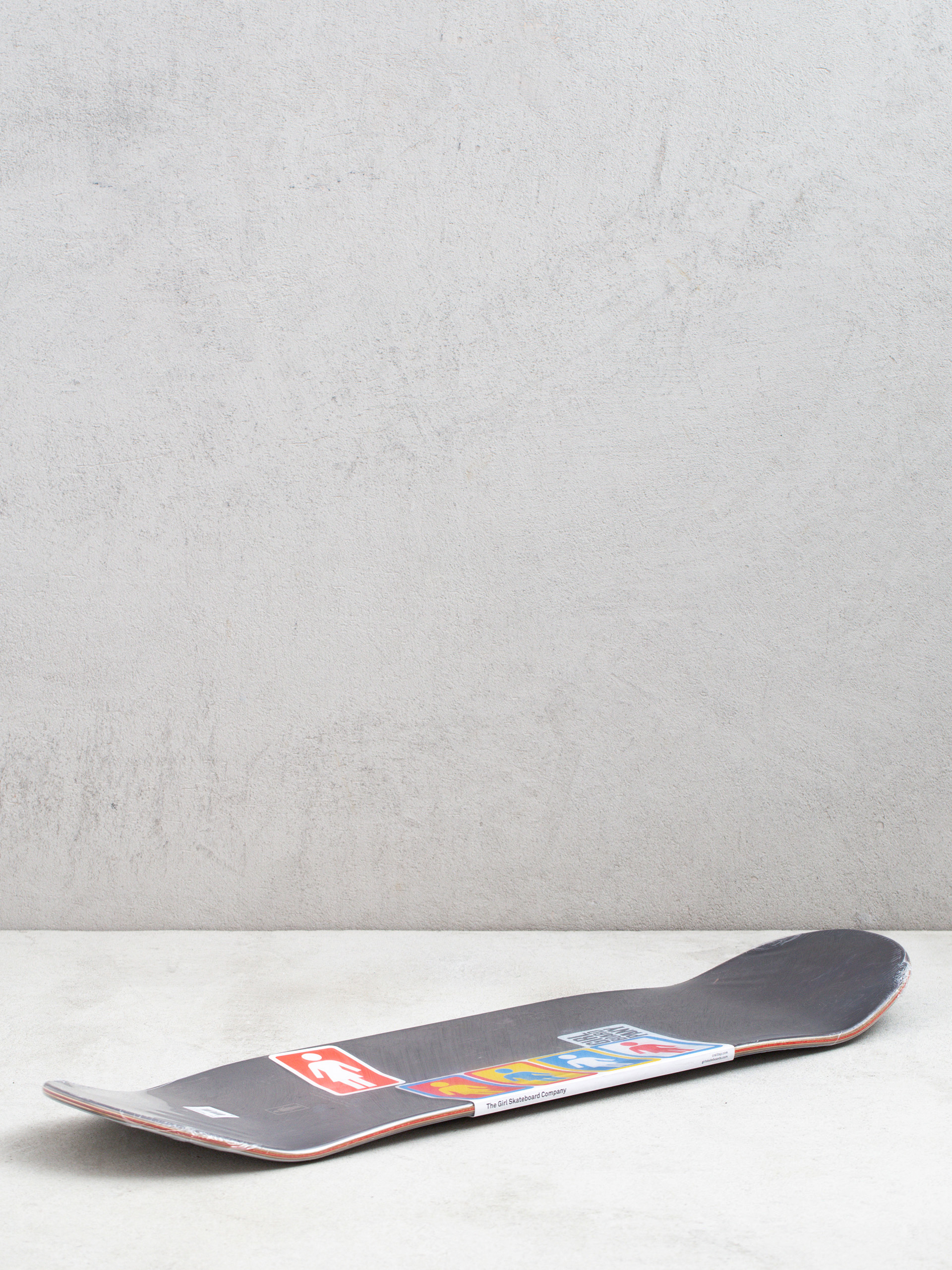 Gördeszka lap Girl Skateboard Kennedy Og Black White (silver)