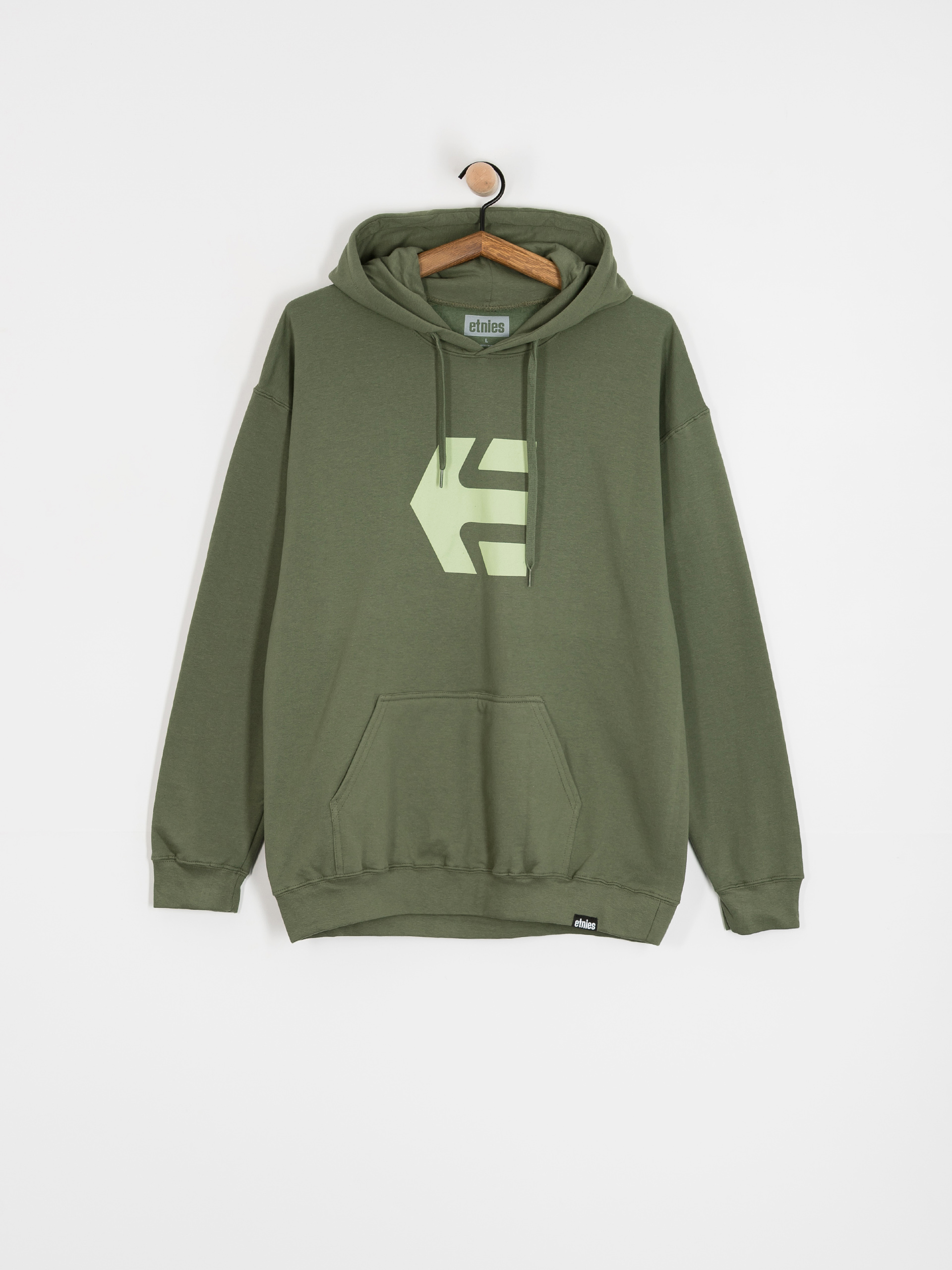 Etnies Classic Icon HD Kapucnis pulóver (olive)