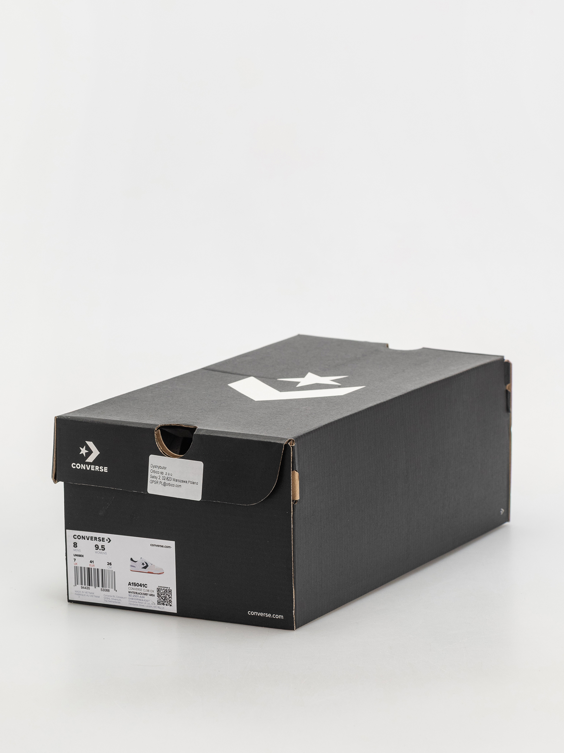 Converse CL98 Cipők (white/black/grey area)