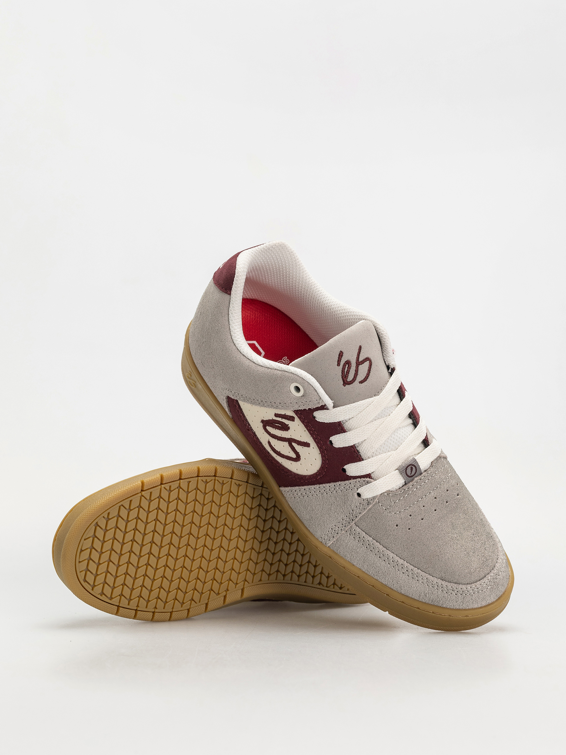 eS Accel Slim Cipők (grey/burgundy)