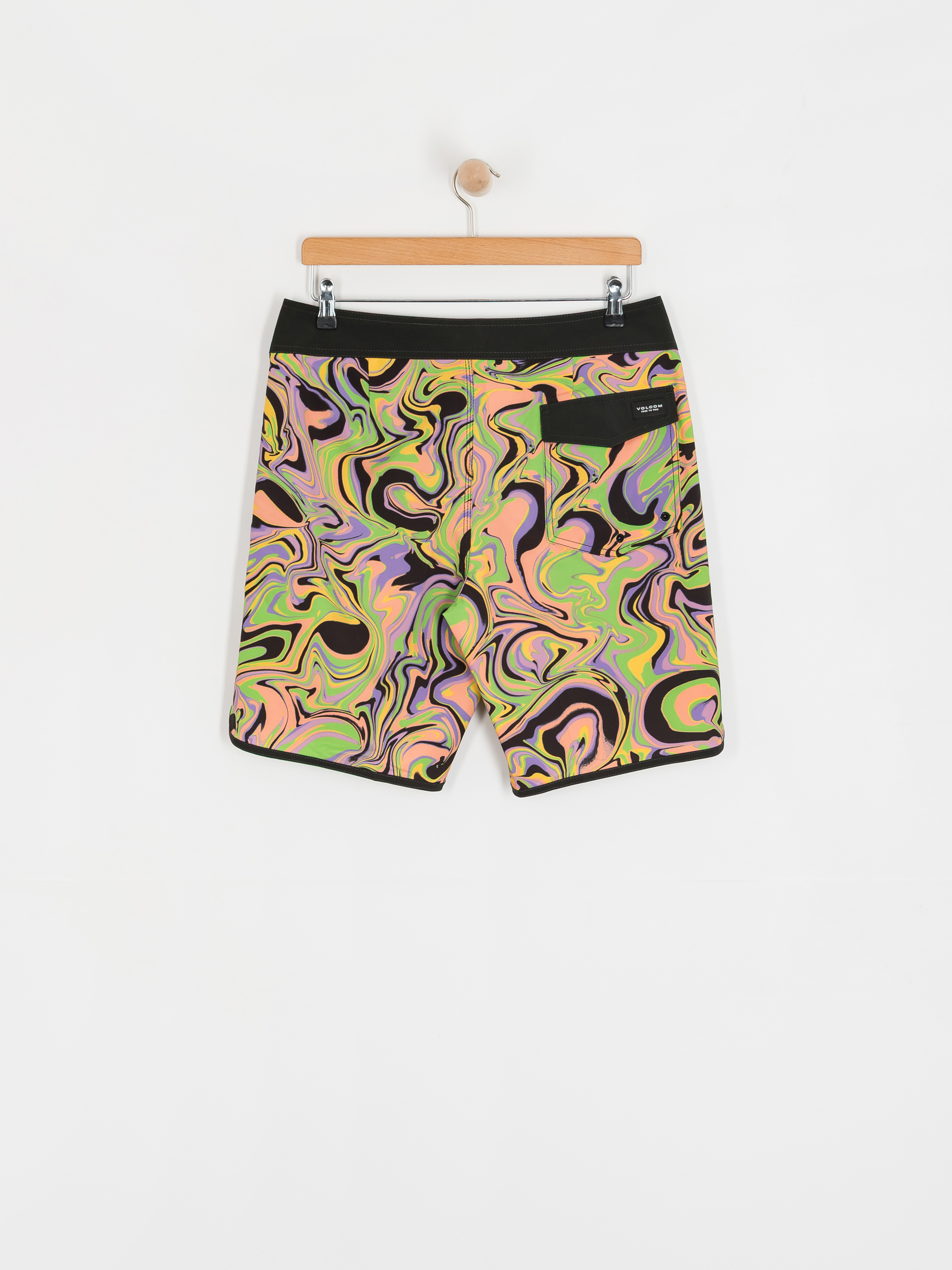 Volcom Infuse Scallop Mod 19 Boardshort (steel purple)