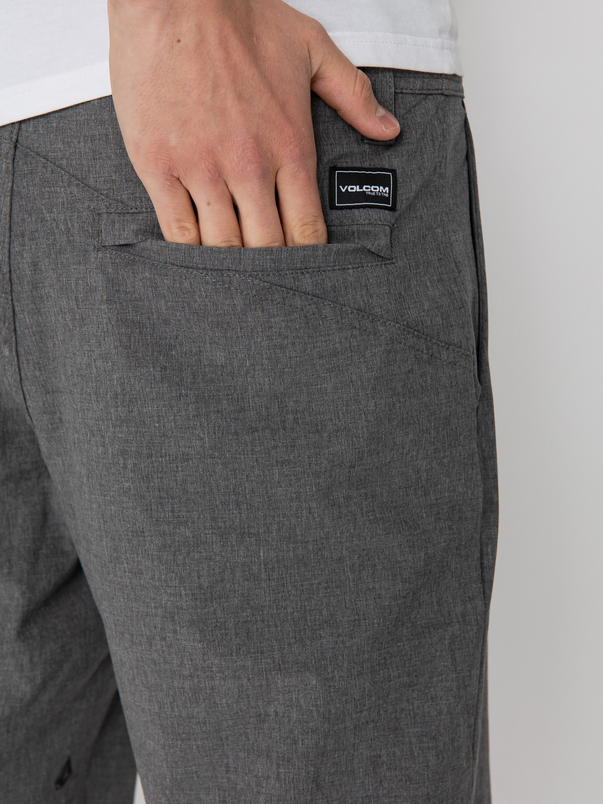 Volcom Frickin Cross Shred Static 20 Rövidnadrág (charcoal heather)