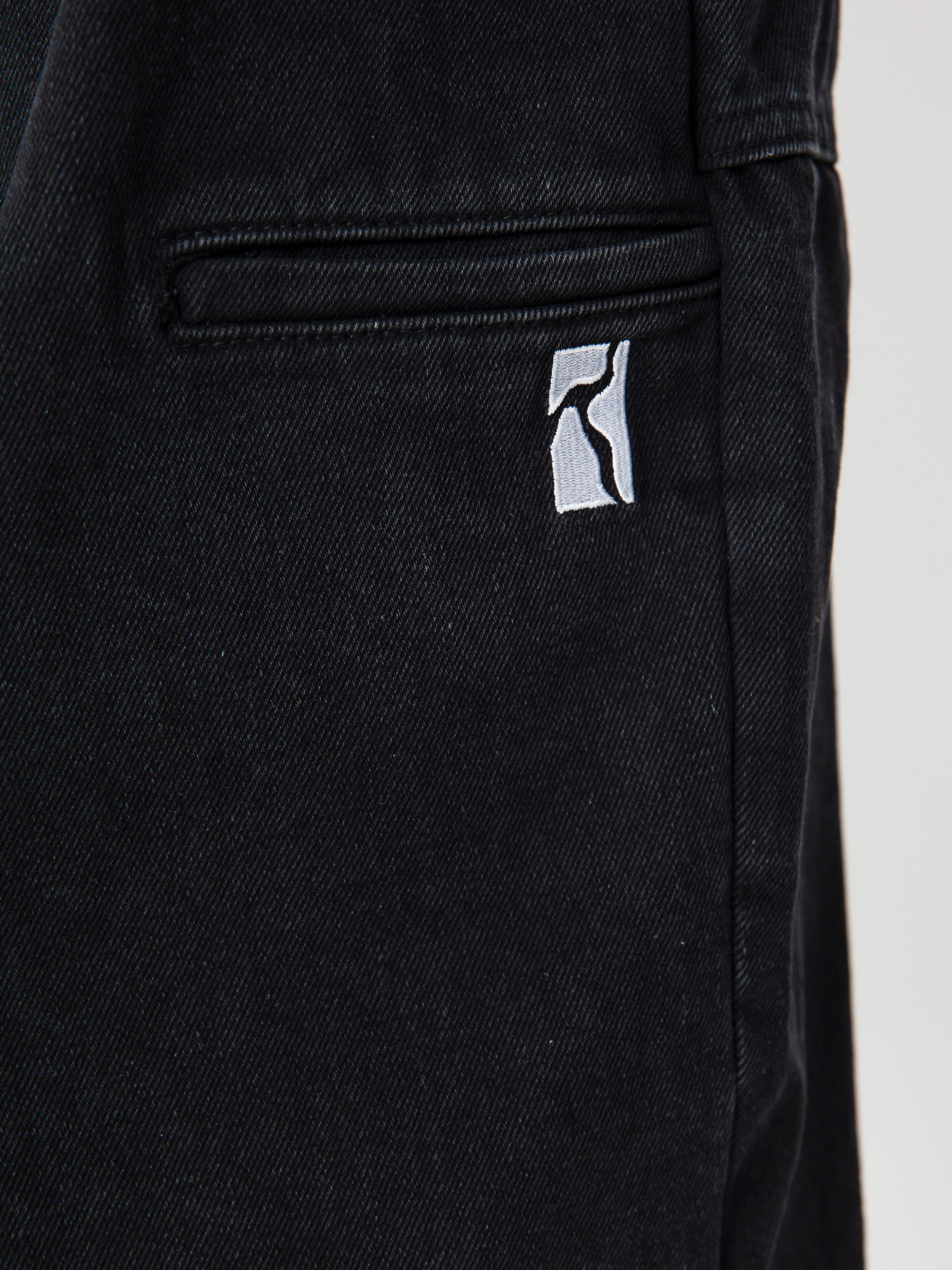 Rövidnadrág Poetic Collective Painter (black denim)