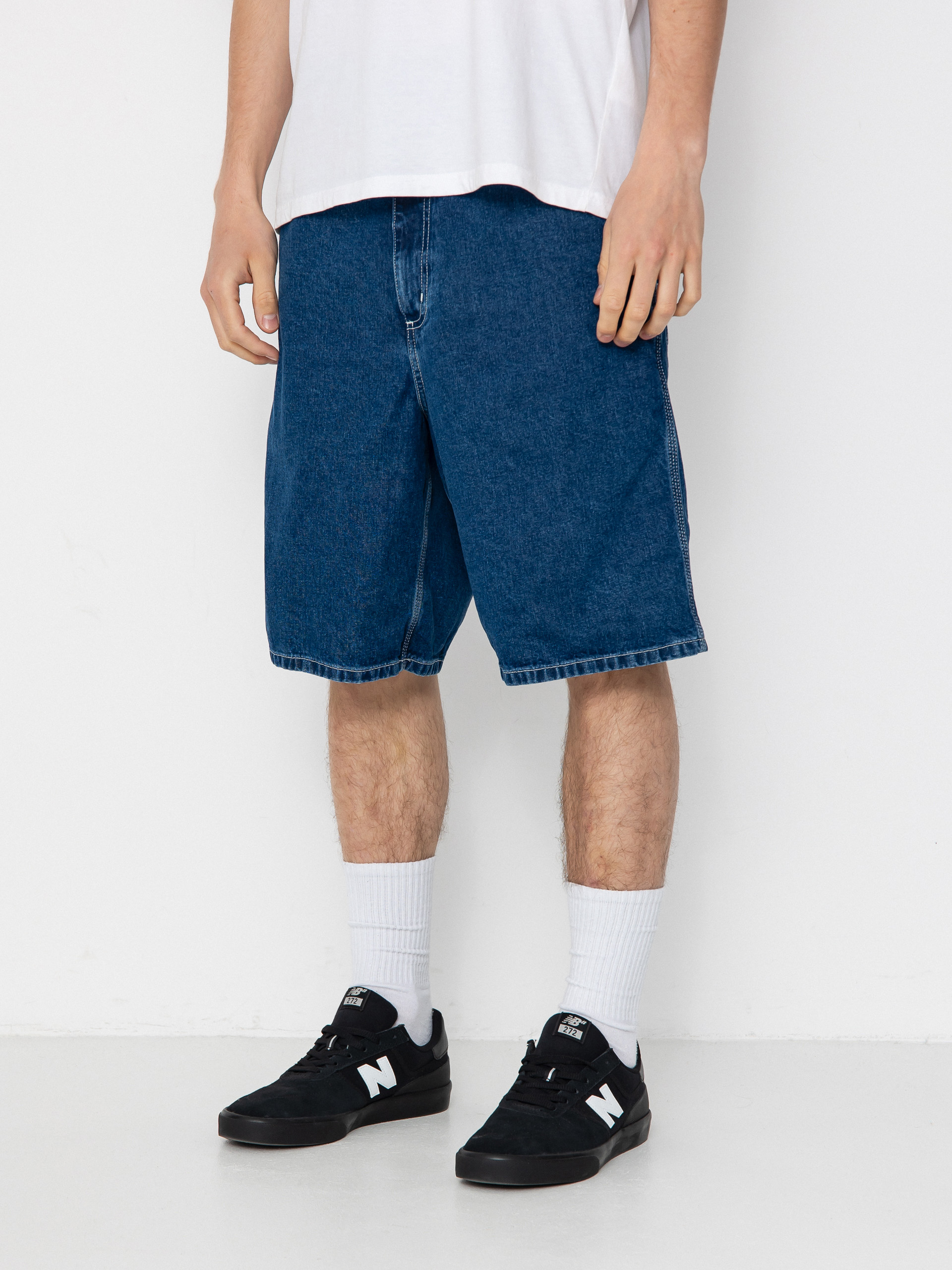 Carhartt WIP Simple Ru00f6vidnadru00e1g (blue)