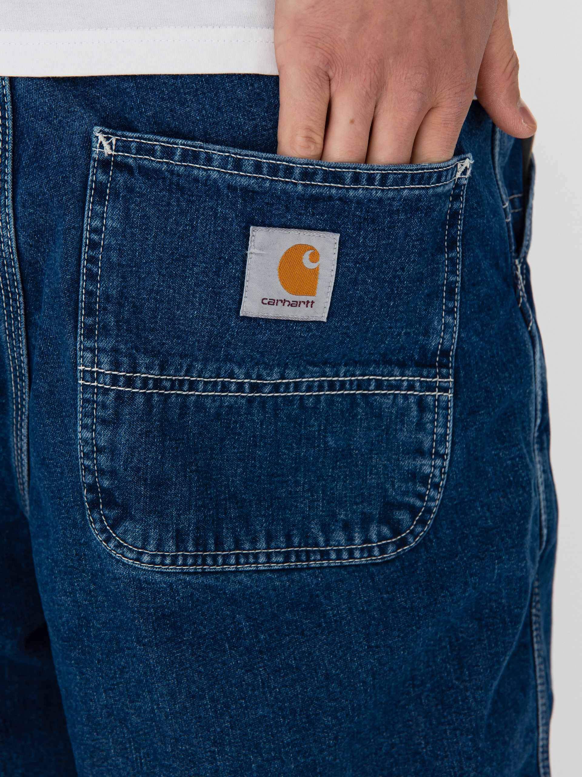 Carhartt WIP Simple Rövidnadrág (blue)