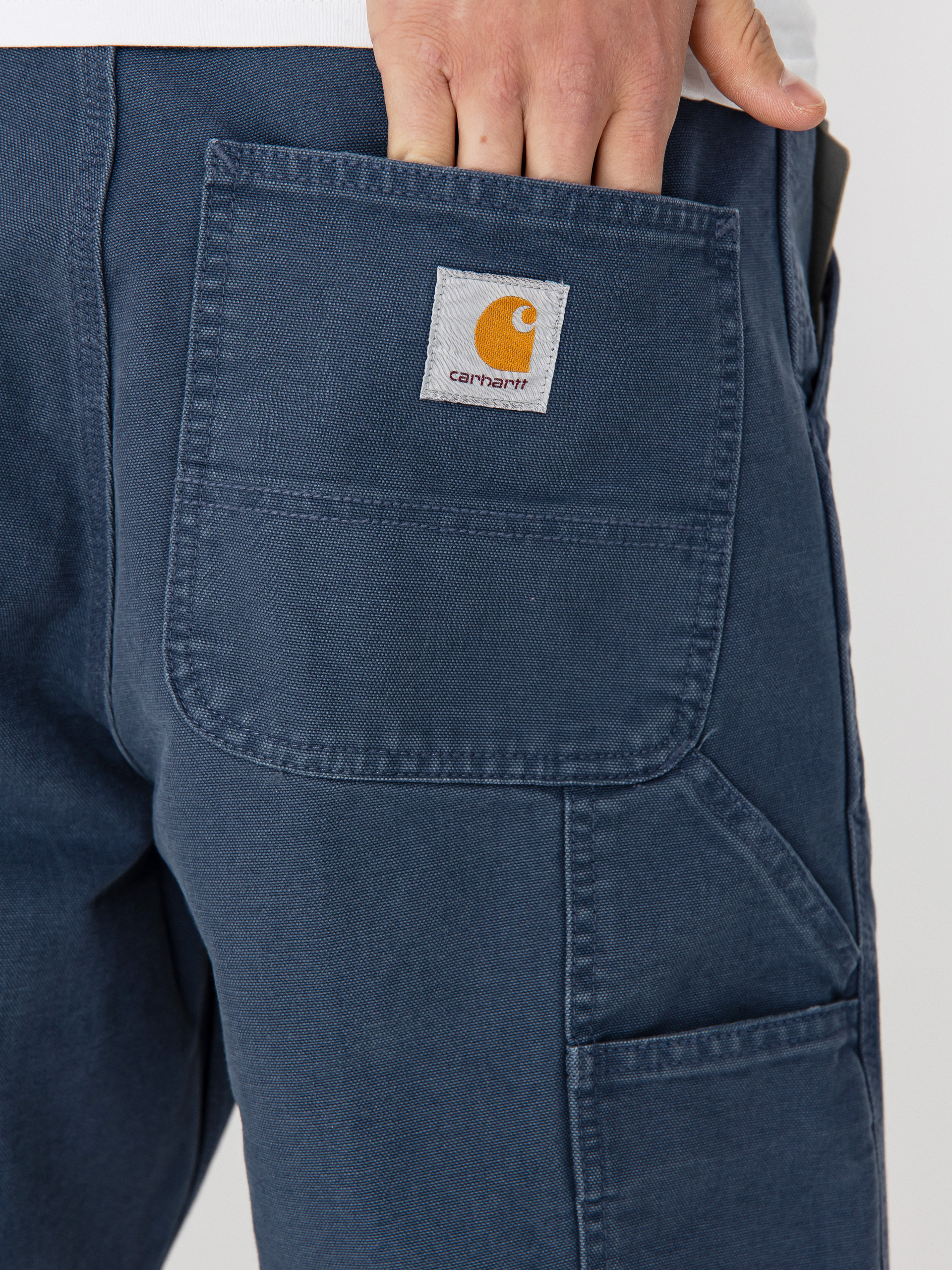 Carhartt WIP Single Knee Rövidnadrág (dusky blue)
