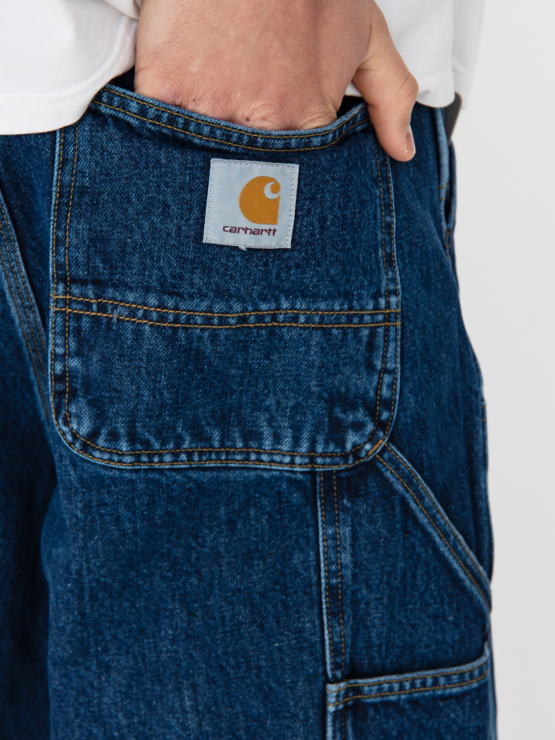 Carhartt WIP Double Knee Rövidnadrág (blue)