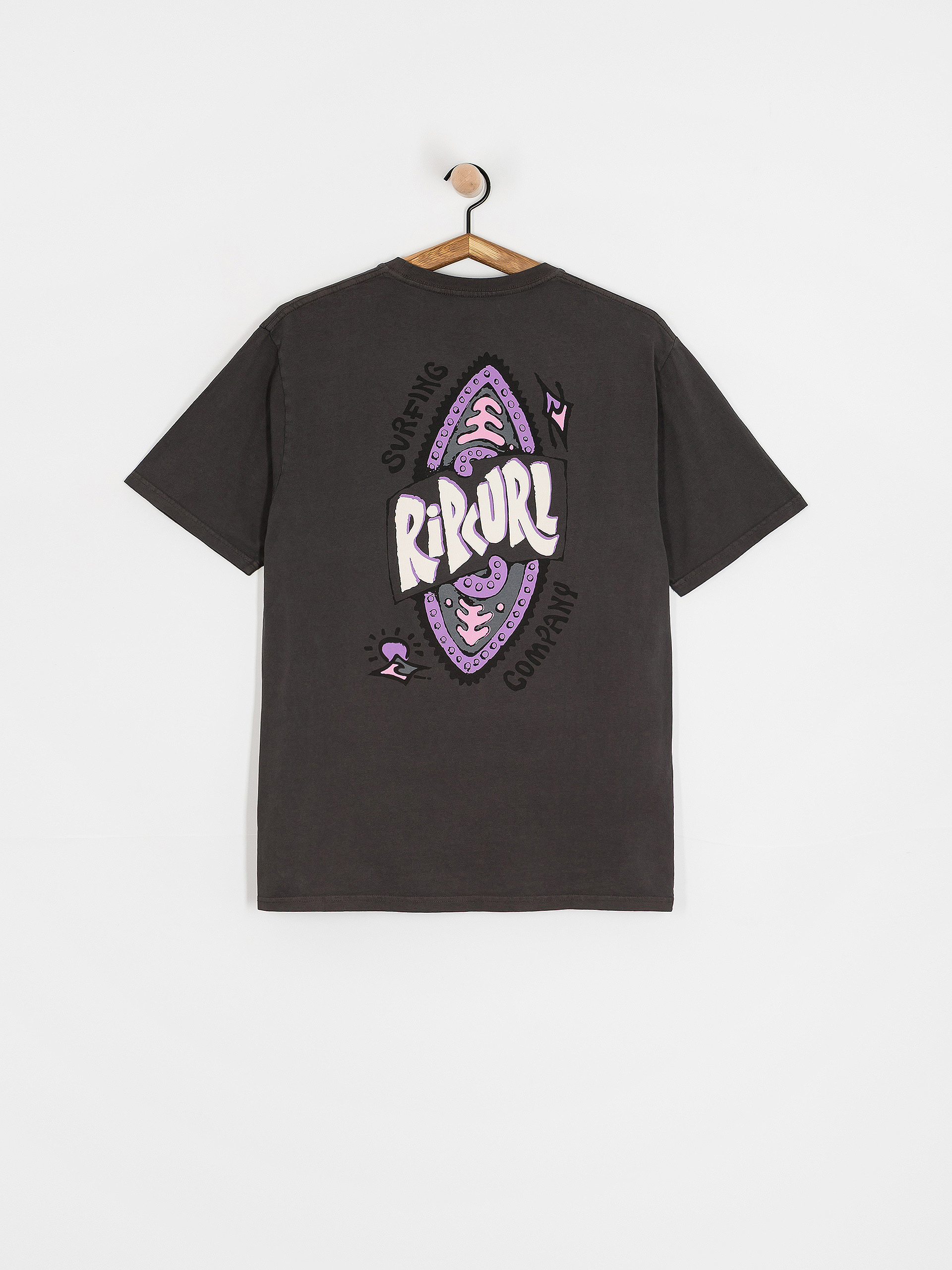 Rip Curl Shield Póló (washed black)