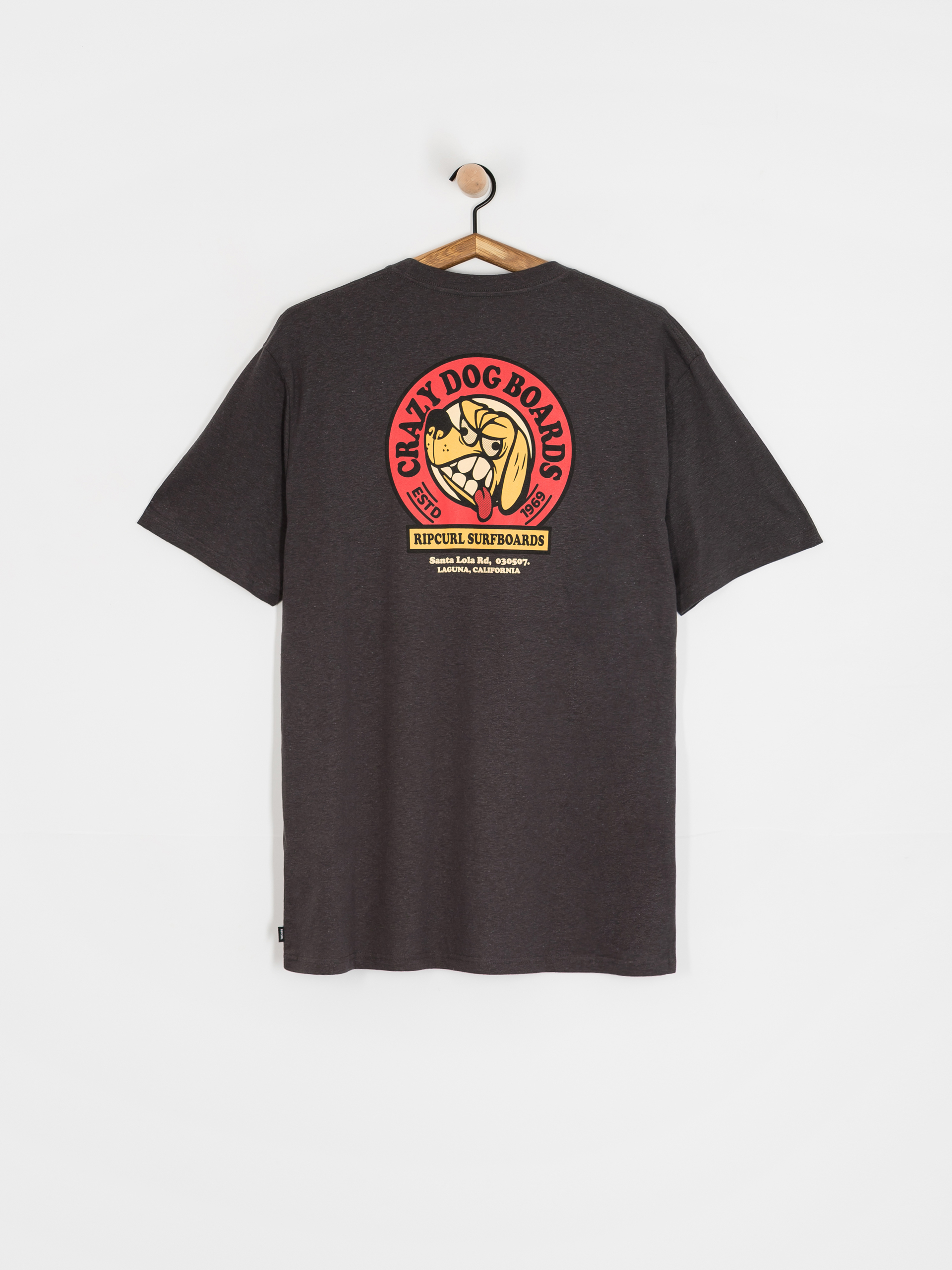 Rip Curl Shaper Address Póló (washed black)