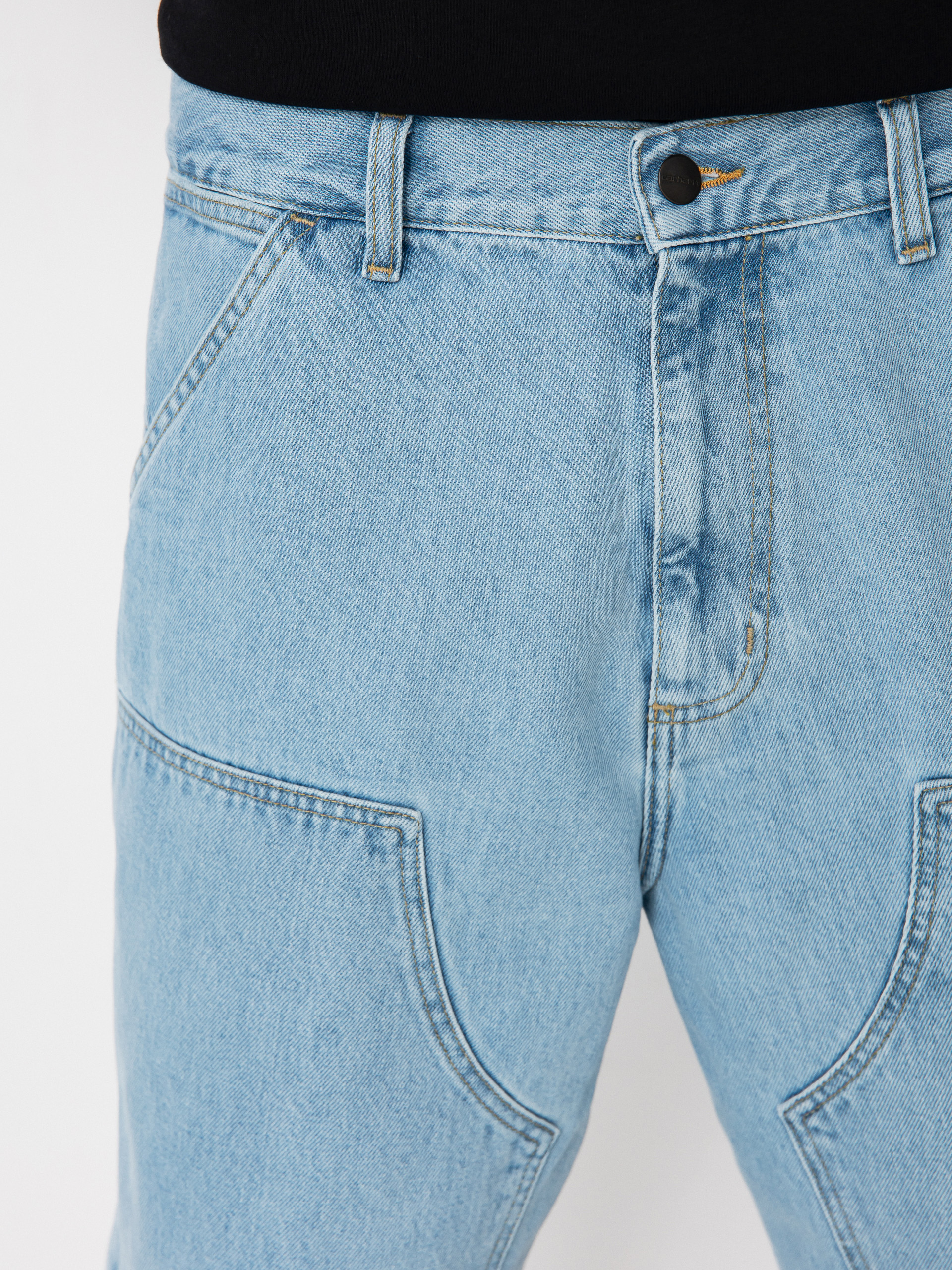 Rövidnadrág Carhartt WIP Double Knee (blue)