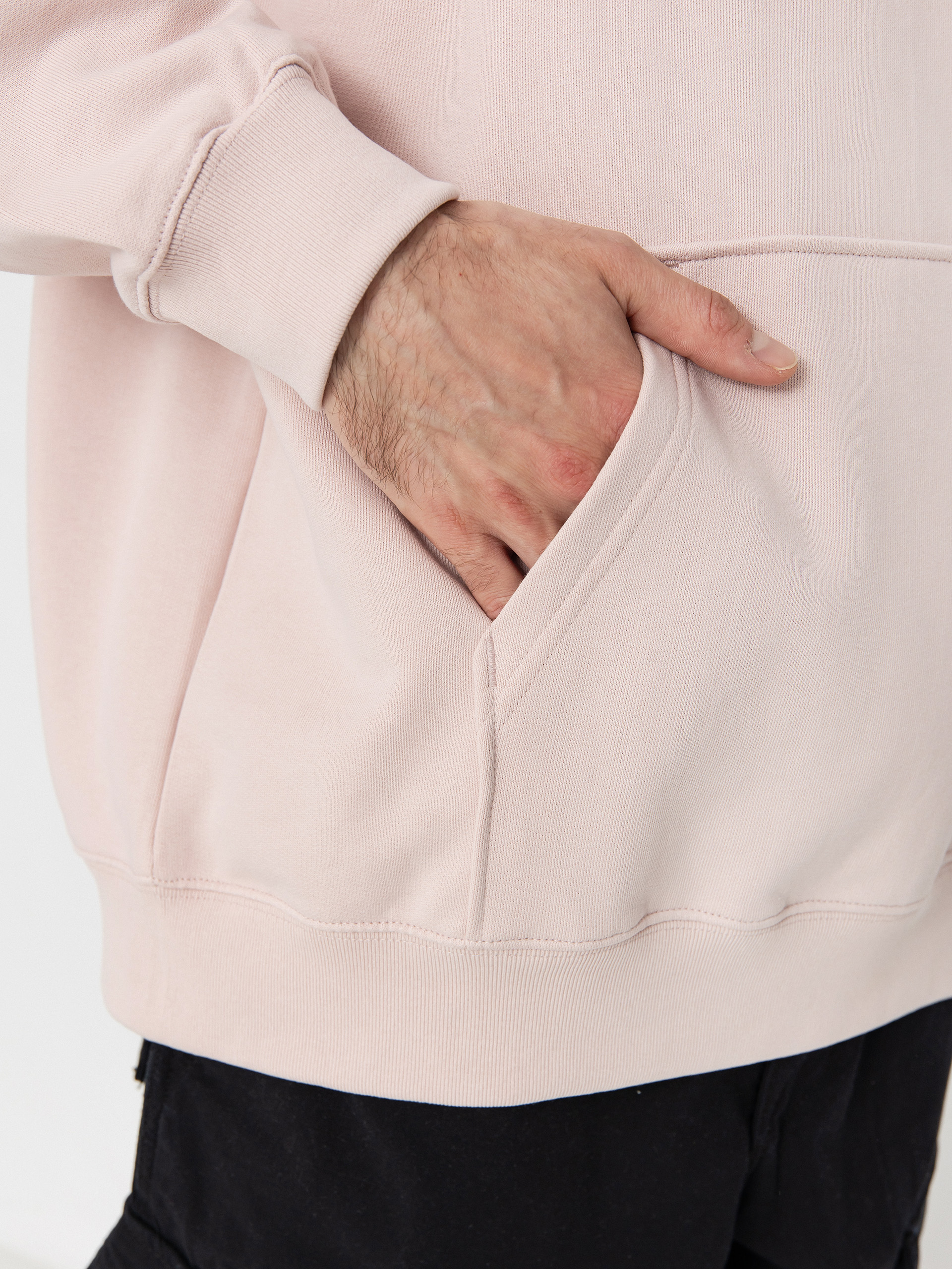 Vans Brush Script II Loose HD Kapucnis pulóver (sepia rose)