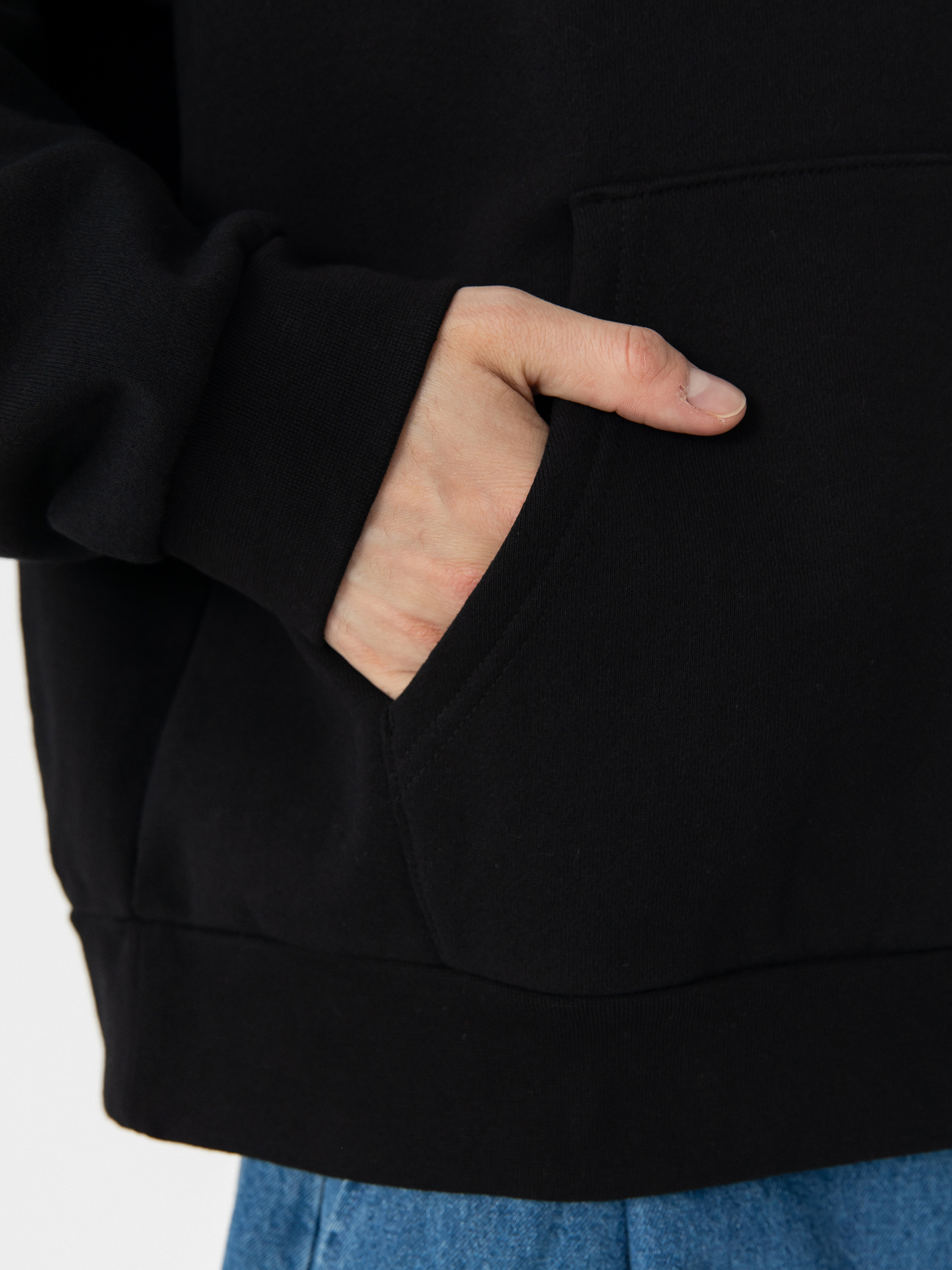 OBEY Bold Icon Extra Heavy HD Kapucnis pulóver (black)