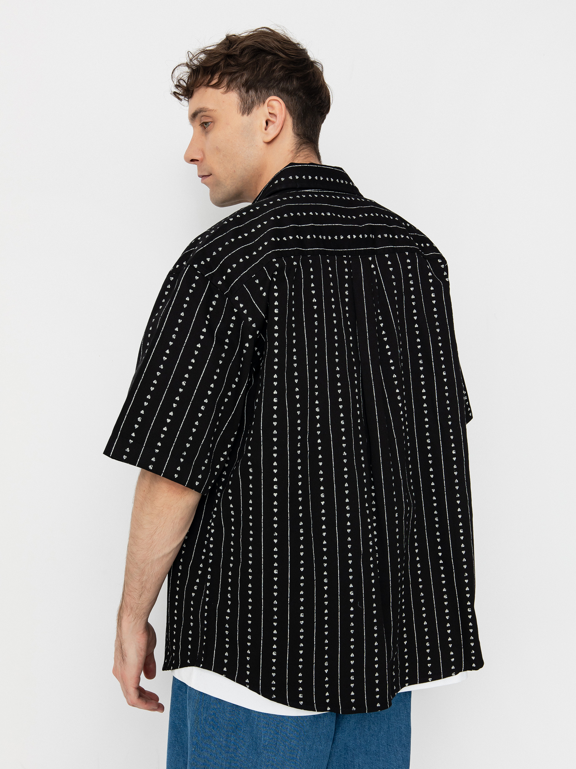 Carhartt WIP Drewe Ing (heart c pinstripe/black/natural)