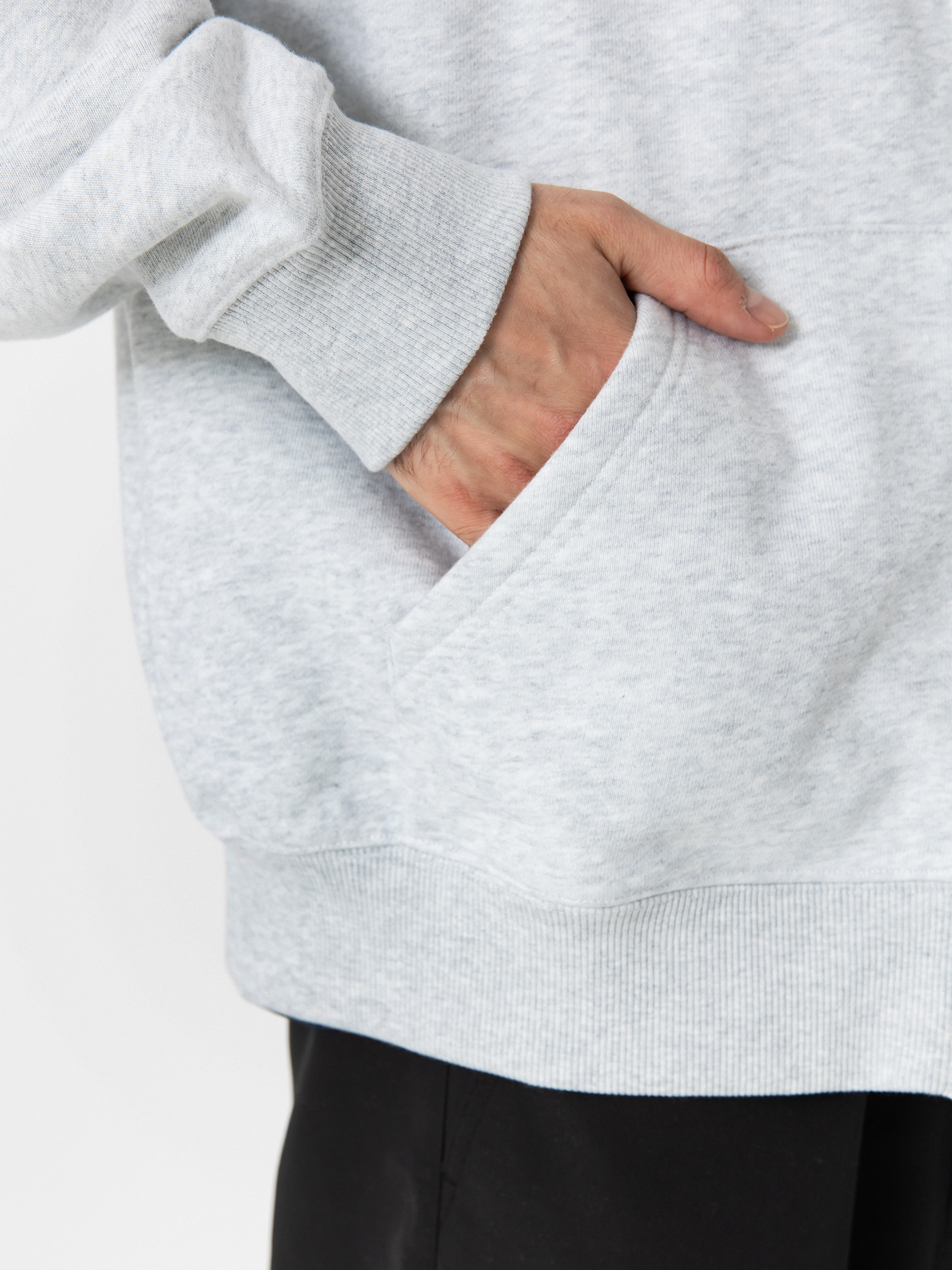 Carhartt WIP Jazzy ZHD Kapucnis pulóver (ash heather/blue iris)