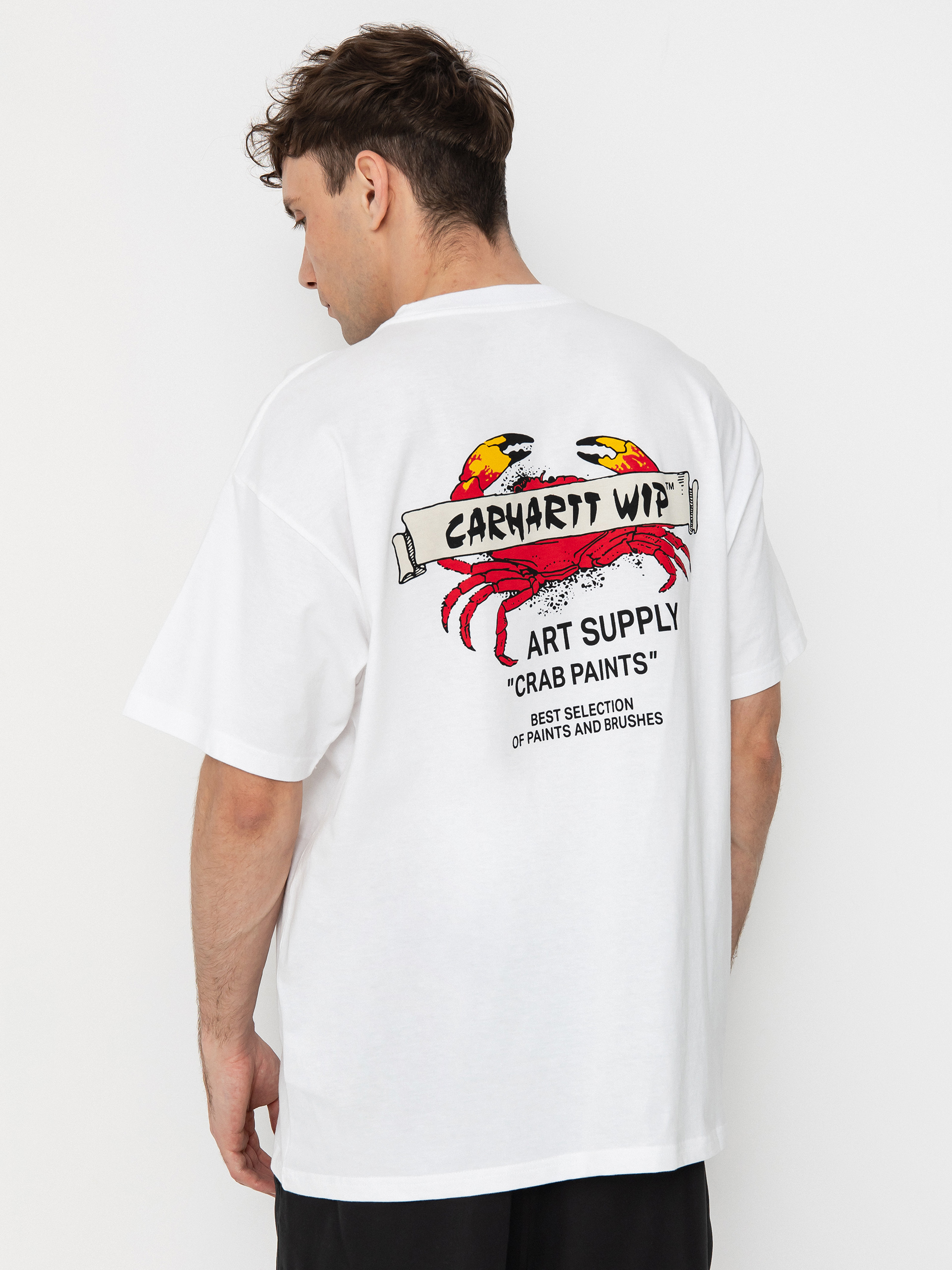 Carhartt WIP Crab Paint Póló (white)