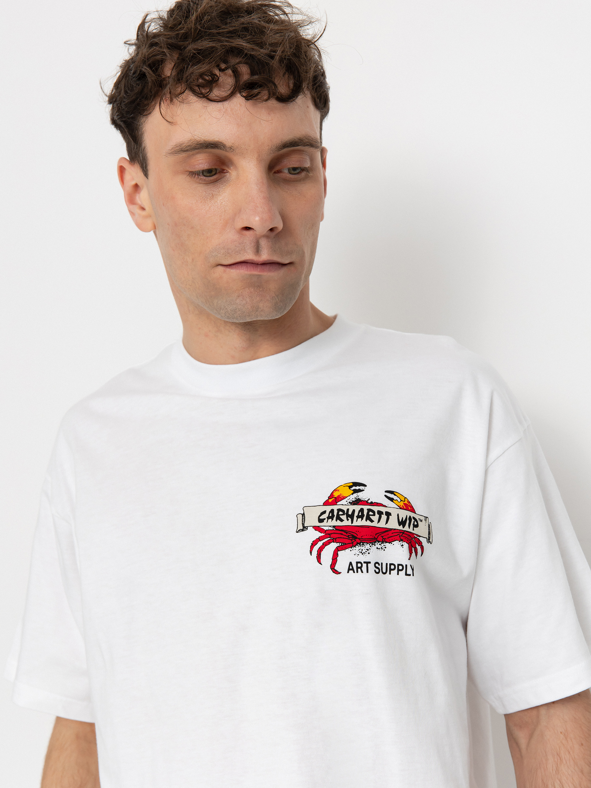 Carhartt WIP Crab Paint Póló (white)